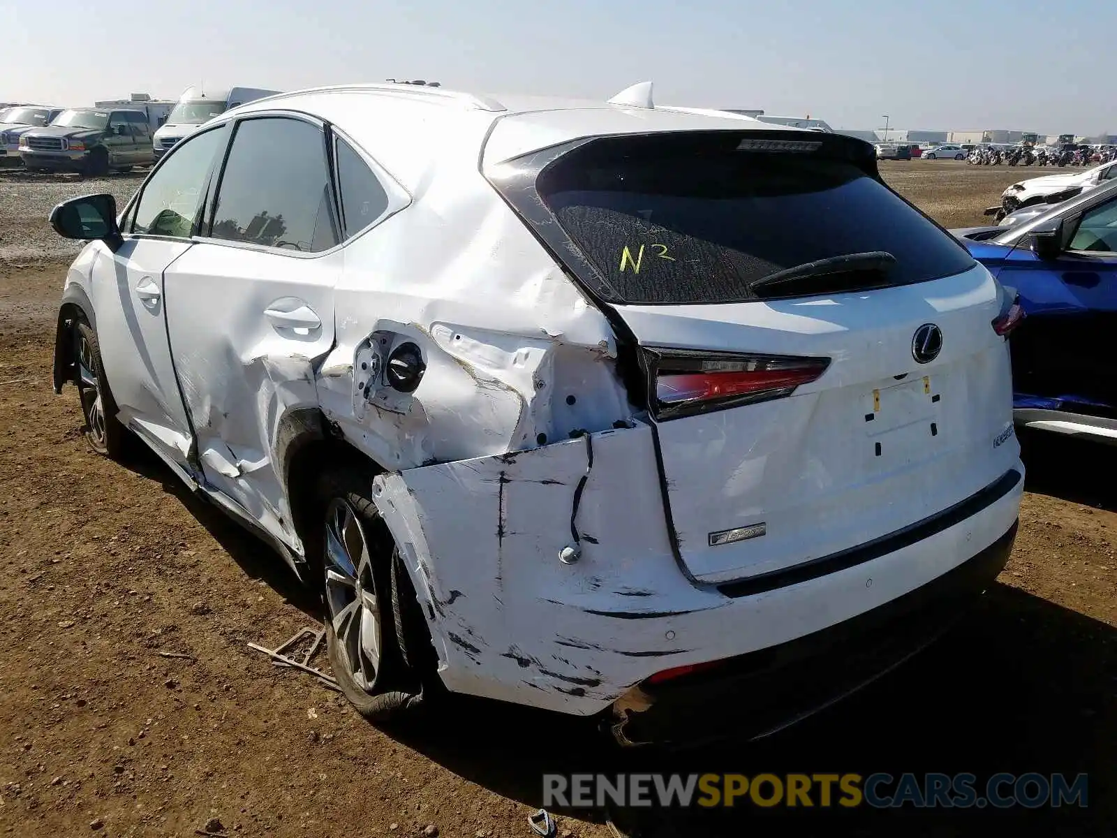 3 Photograph of a damaged car JTJYARBZXK2138777 LEXUS NX 300 BAS 2019