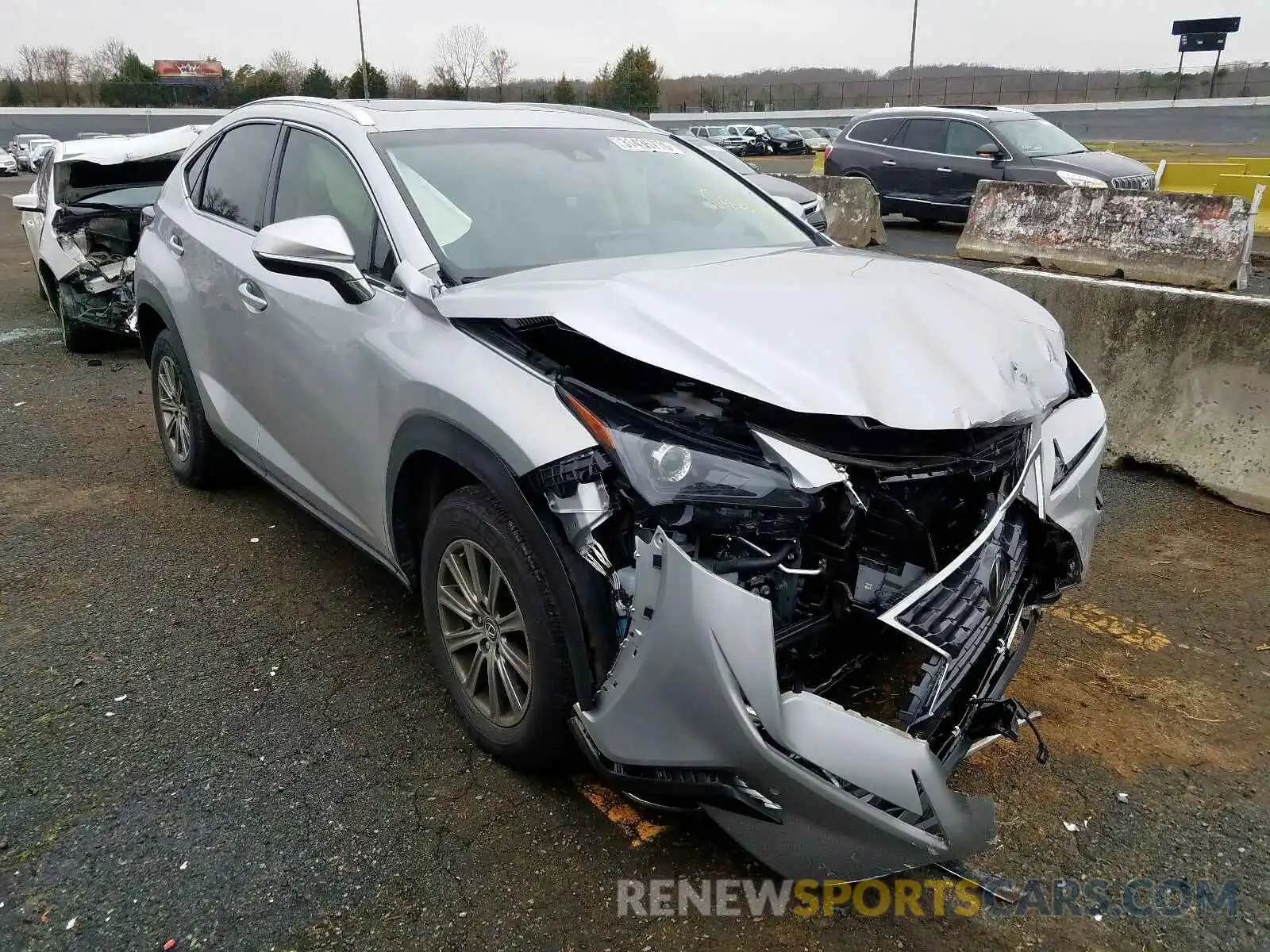 1 Photograph of a damaged car JTJYARBZXK2138889 LEXUS NX 300 BAS 2019