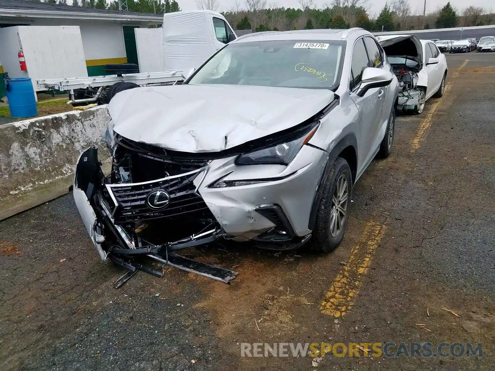 2 Photograph of a damaged car JTJYARBZXK2138889 LEXUS NX 300 BAS 2019