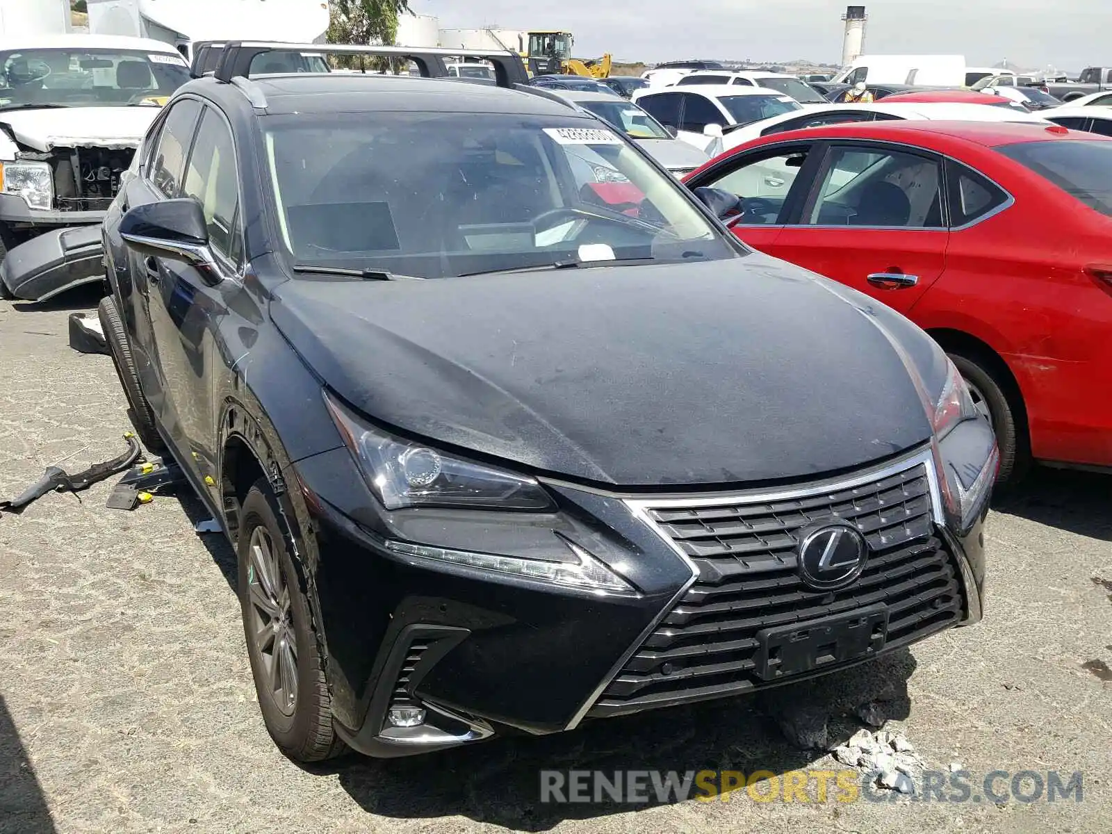 1 Photograph of a damaged car JTJYARBZXK2143817 LEXUS NX 300 BAS 2019