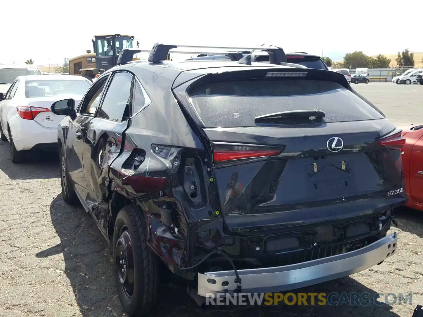 3 Photograph of a damaged car JTJYARBZXK2143817 LEXUS NX 300 BAS 2019