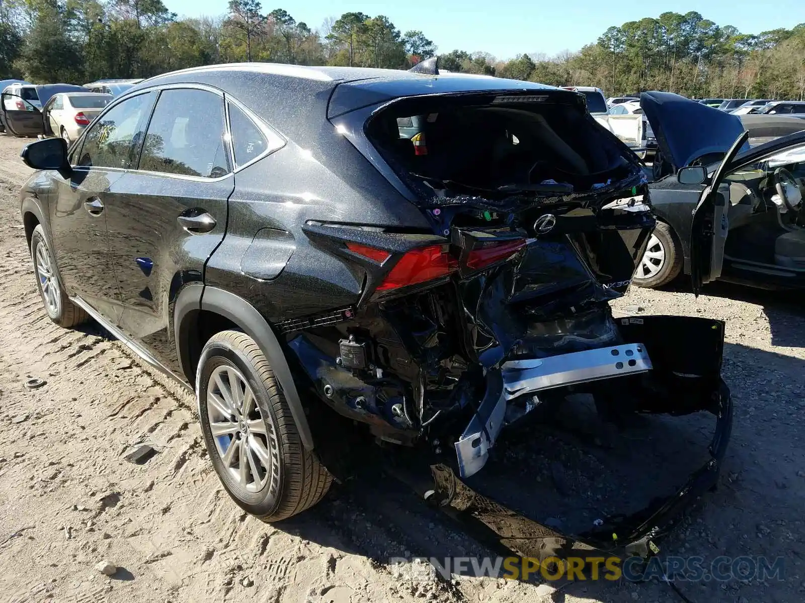 3 Photograph of a damaged car JTJYARBZXK2151383 LEXUS NX 300 BAS 2019