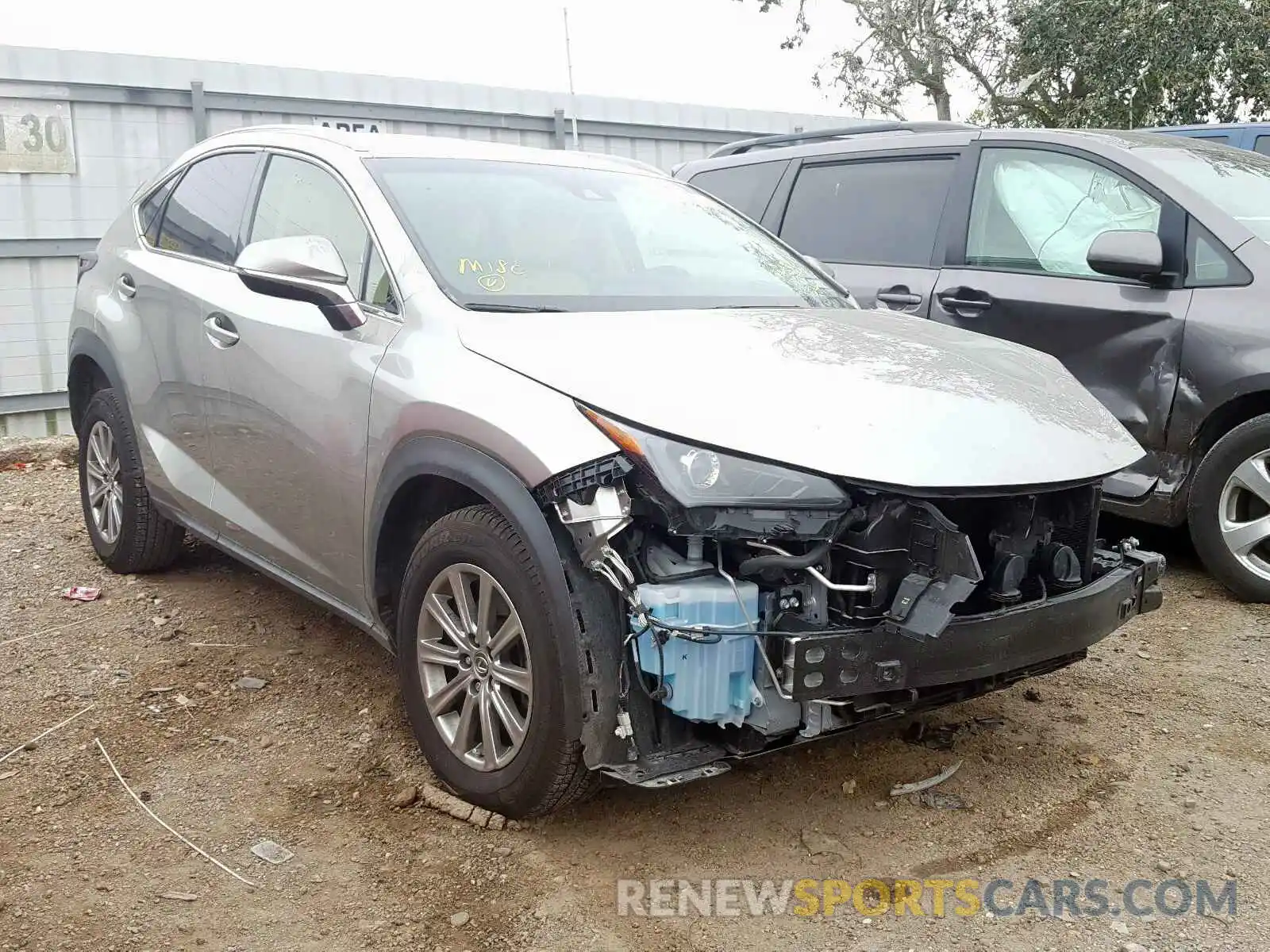 1 Photograph of a damaged car JTJYARBZXK2151951 LEXUS NX 300 BAS 2019