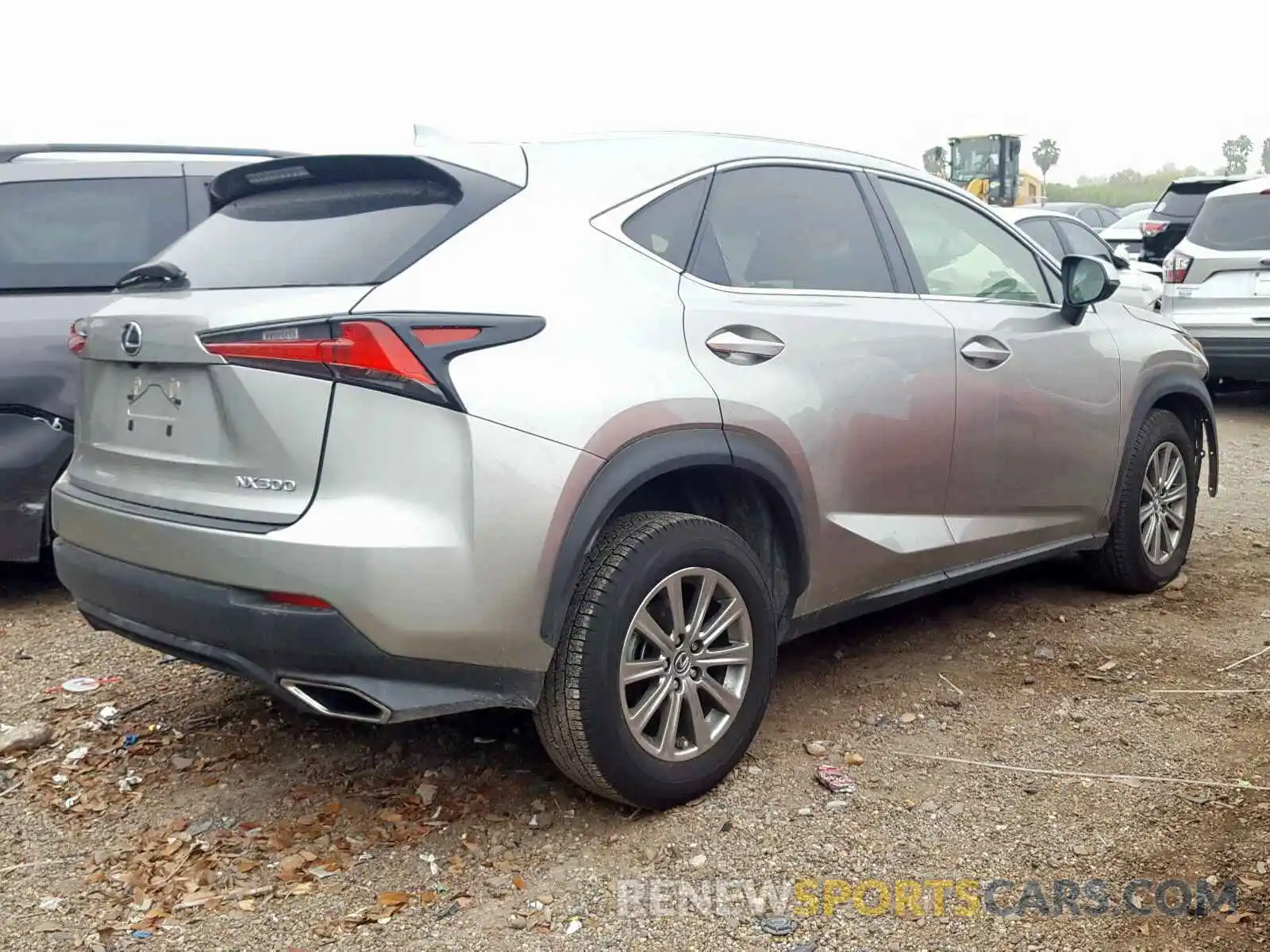 4 Photograph of a damaged car JTJYARBZXK2151951 LEXUS NX 300 BAS 2019