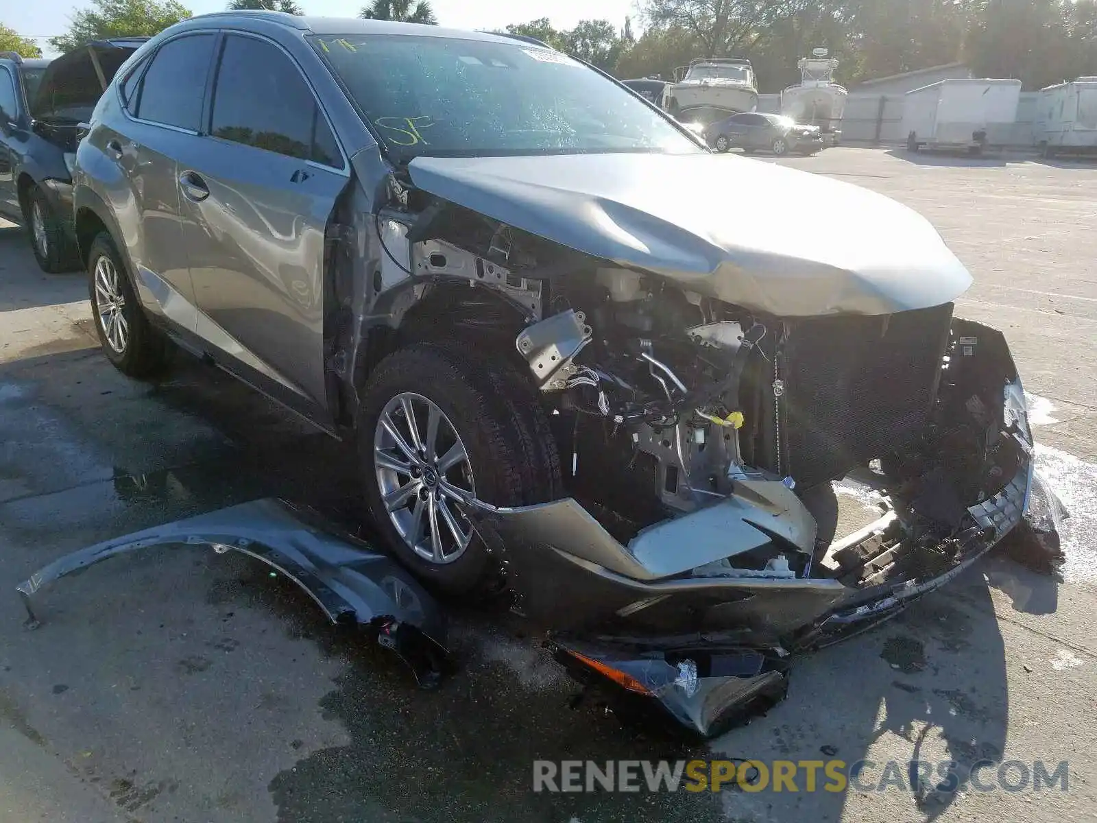 1 Photograph of a damaged car JTJAARBZ0L2158880 LEXUS NX 300 BAS 2020