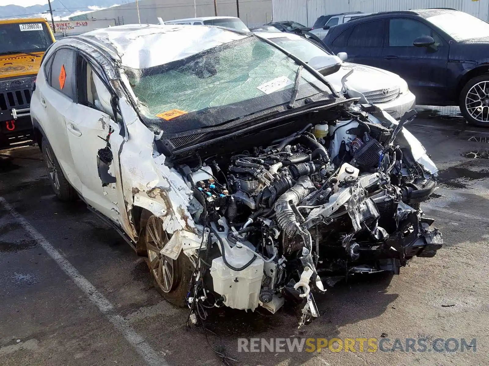 1 Photograph of a damaged car JTJAARBZ3L5007580 LEXUS NX 300 BAS 2020