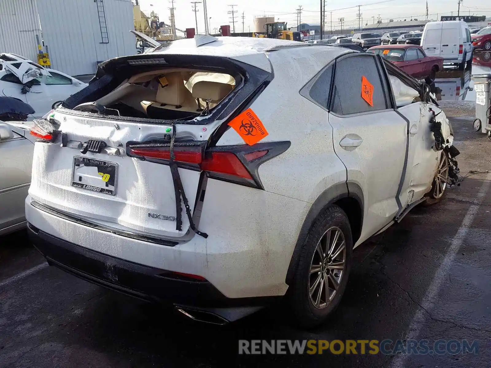 4 Photograph of a damaged car JTJAARBZ3L5007580 LEXUS NX 300 BAS 2020