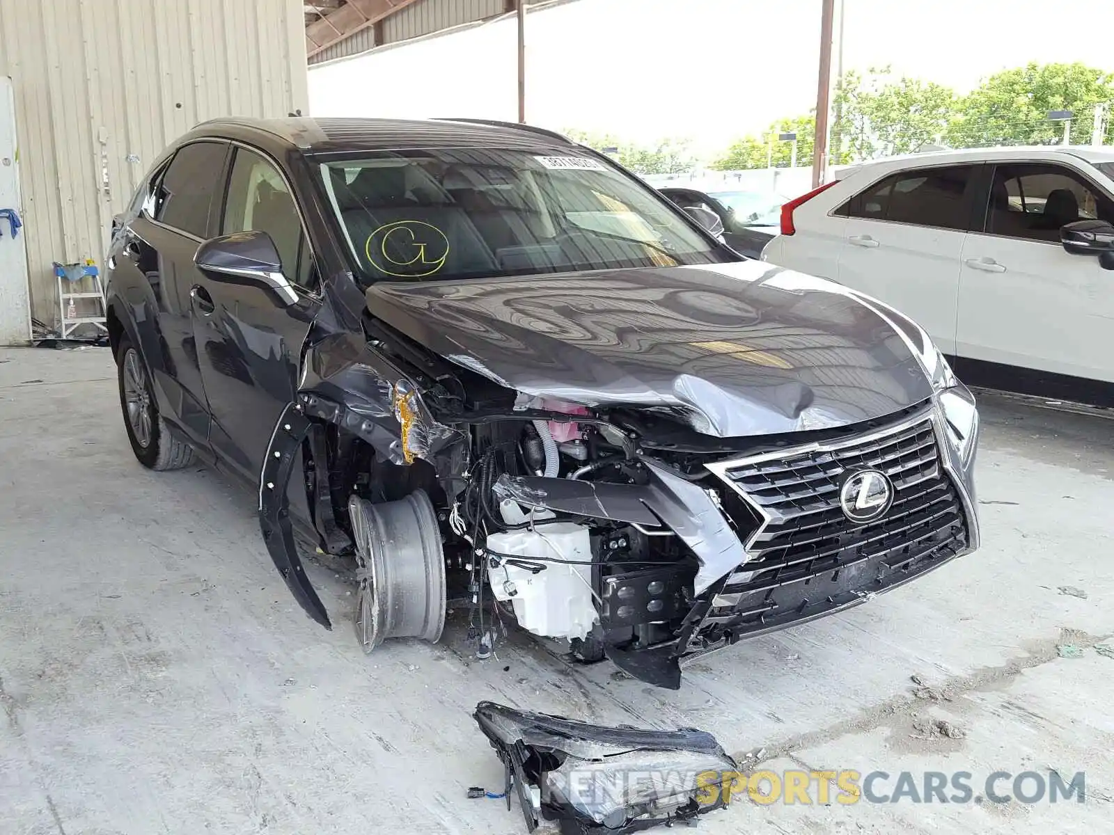 1 Photograph of a damaged car JTJAARBZ7L5015407 LEXUS NX 300 BAS 2020