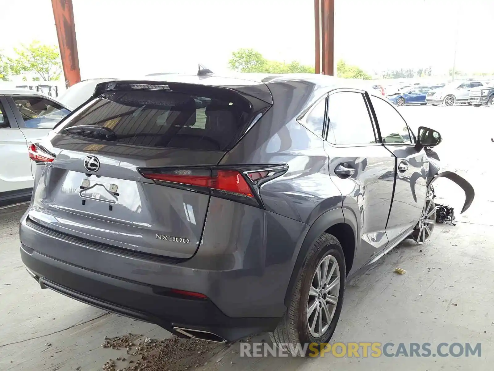 4 Photograph of a damaged car JTJAARBZ7L5015407 LEXUS NX 300 BAS 2020