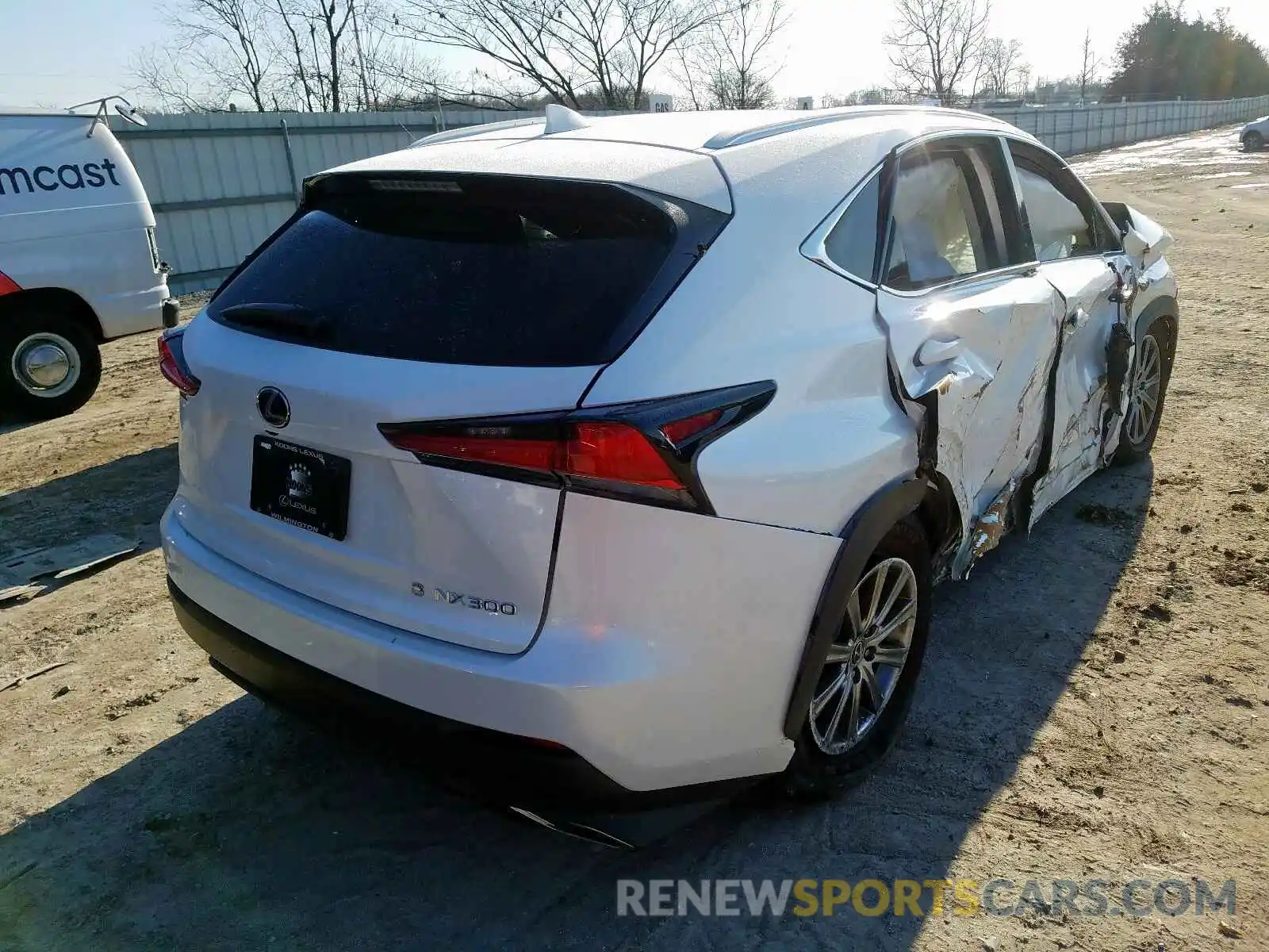 4 Photograph of a damaged car JTJAARBZ8L2159260 LEXUS NX 300 BAS 2020