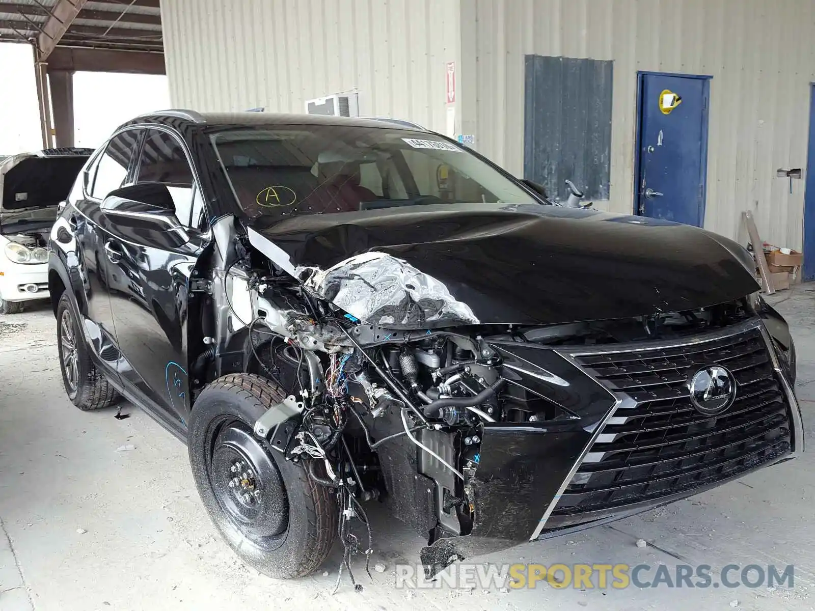 1 Photograph of a damaged car JTJAARBZ9L2166136 LEXUS NX 300 BAS 2020