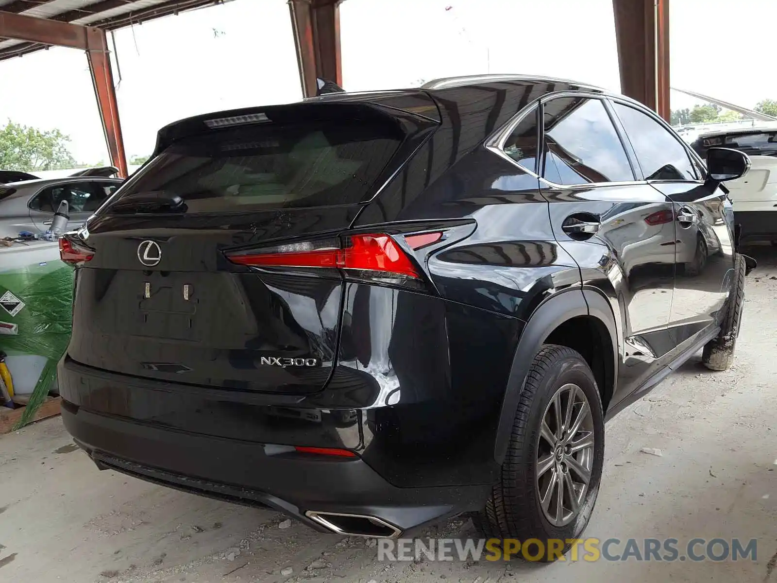 4 Фотография поврежденного автомобиля JTJAARBZ9L2166136 LEXUS NX 300 BAS 2020