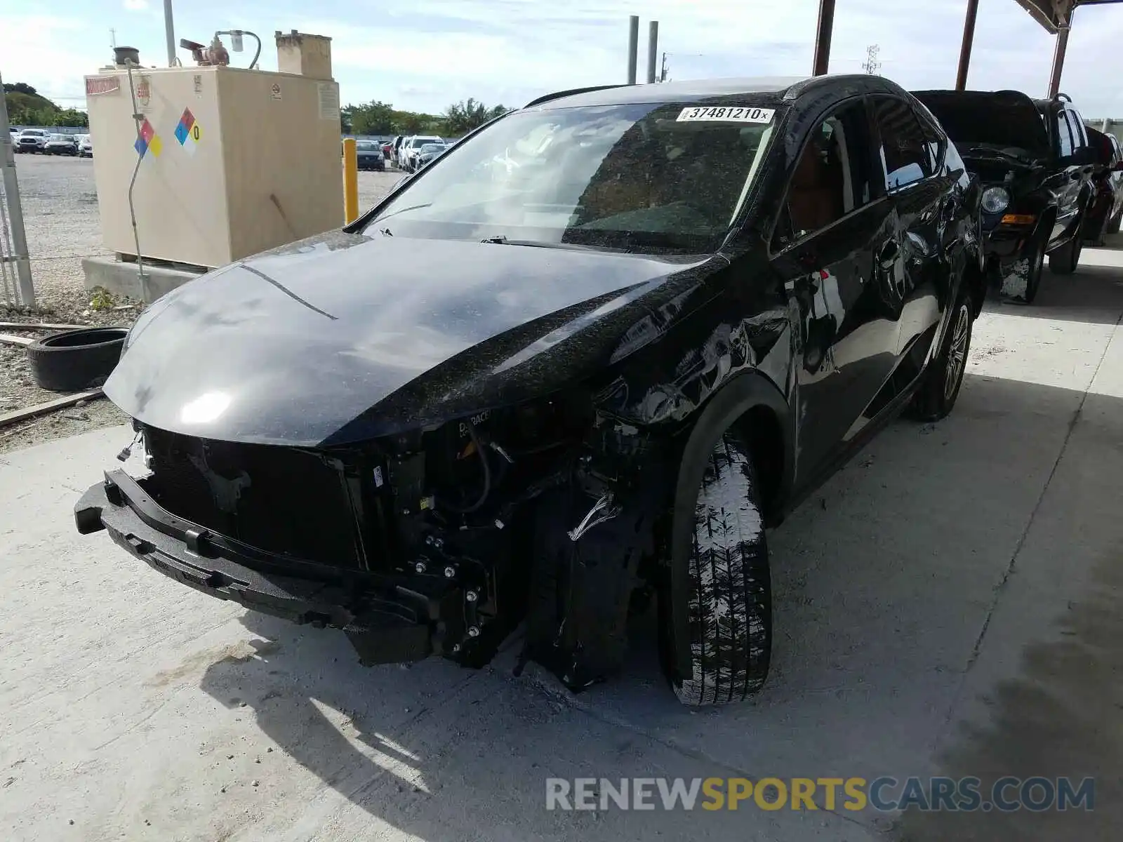 2 Photograph of a damaged car JTJAARBZ9L5005669 LEXUS NX 300 BAS 2020