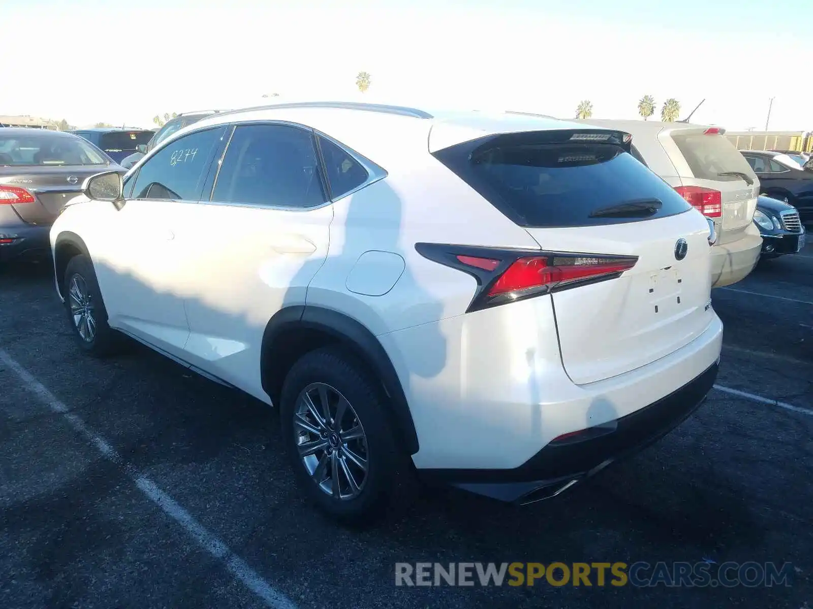 3 Photograph of a damaged car JTJAARBZXL5000996 LEXUS NX 300 BAS 2020