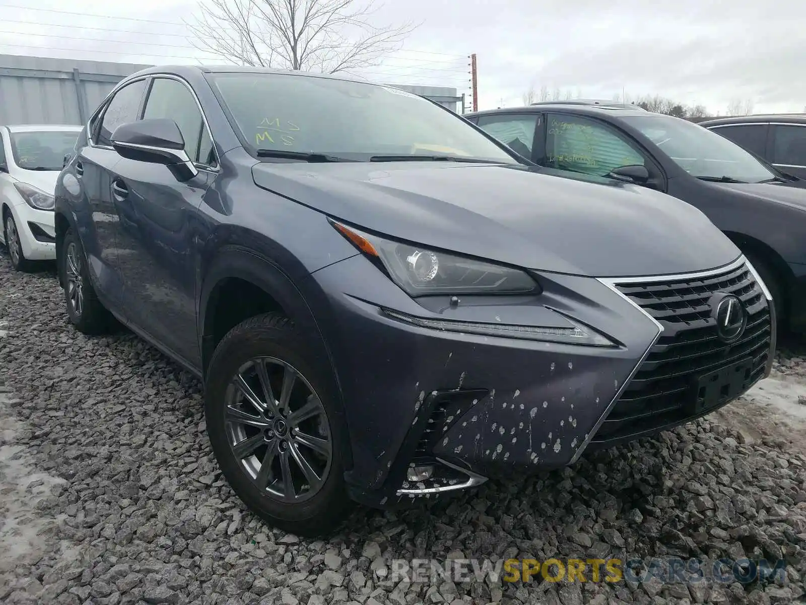 1 Photograph of a damaged car JTJAARDZ3L2222116 LEXUS NX 300 BAS 2020