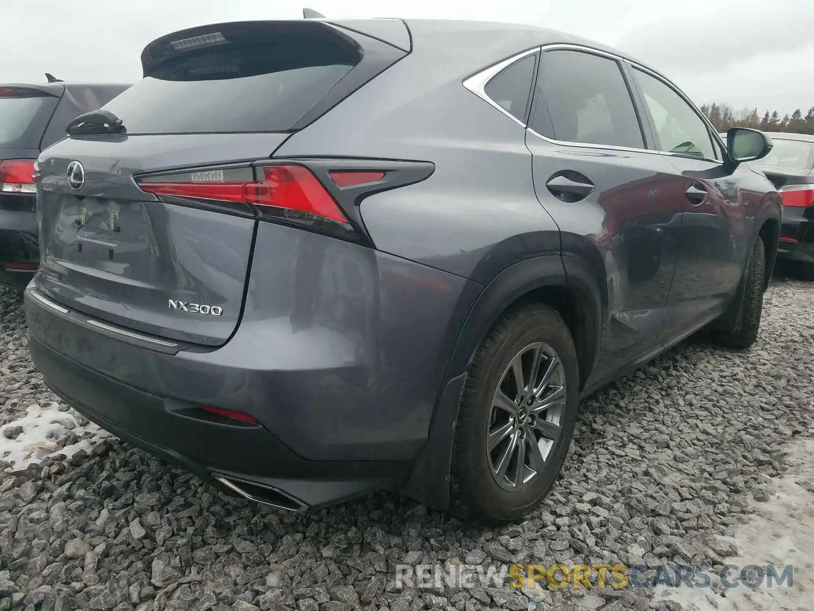 4 Фотография поврежденного автомобиля JTJAARDZ3L2222116 LEXUS NX 300 BAS 2020