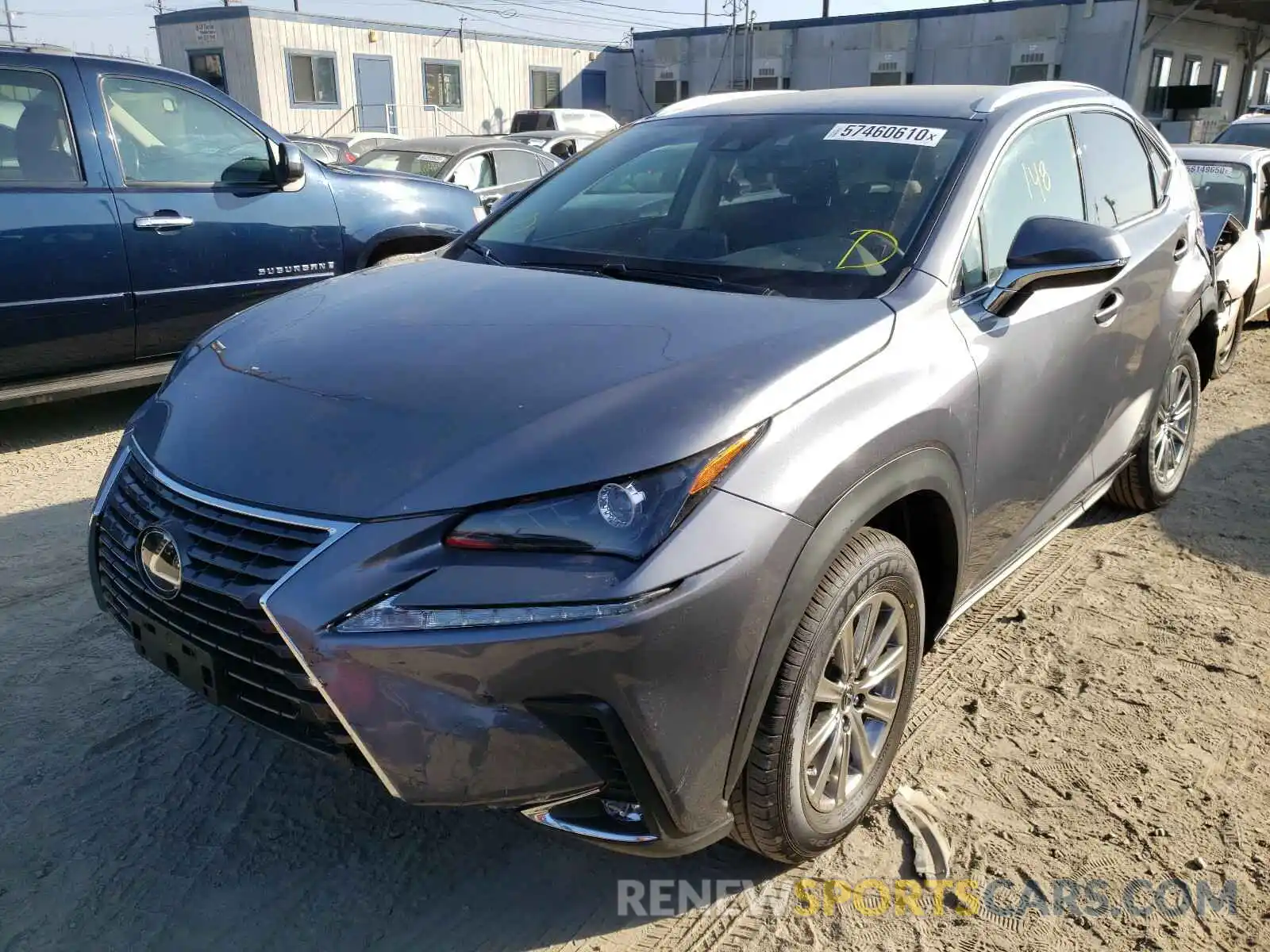 2 Photograph of a damaged car JTJDARBZ0M2181171 LEXUS NX 300 BAS 2021