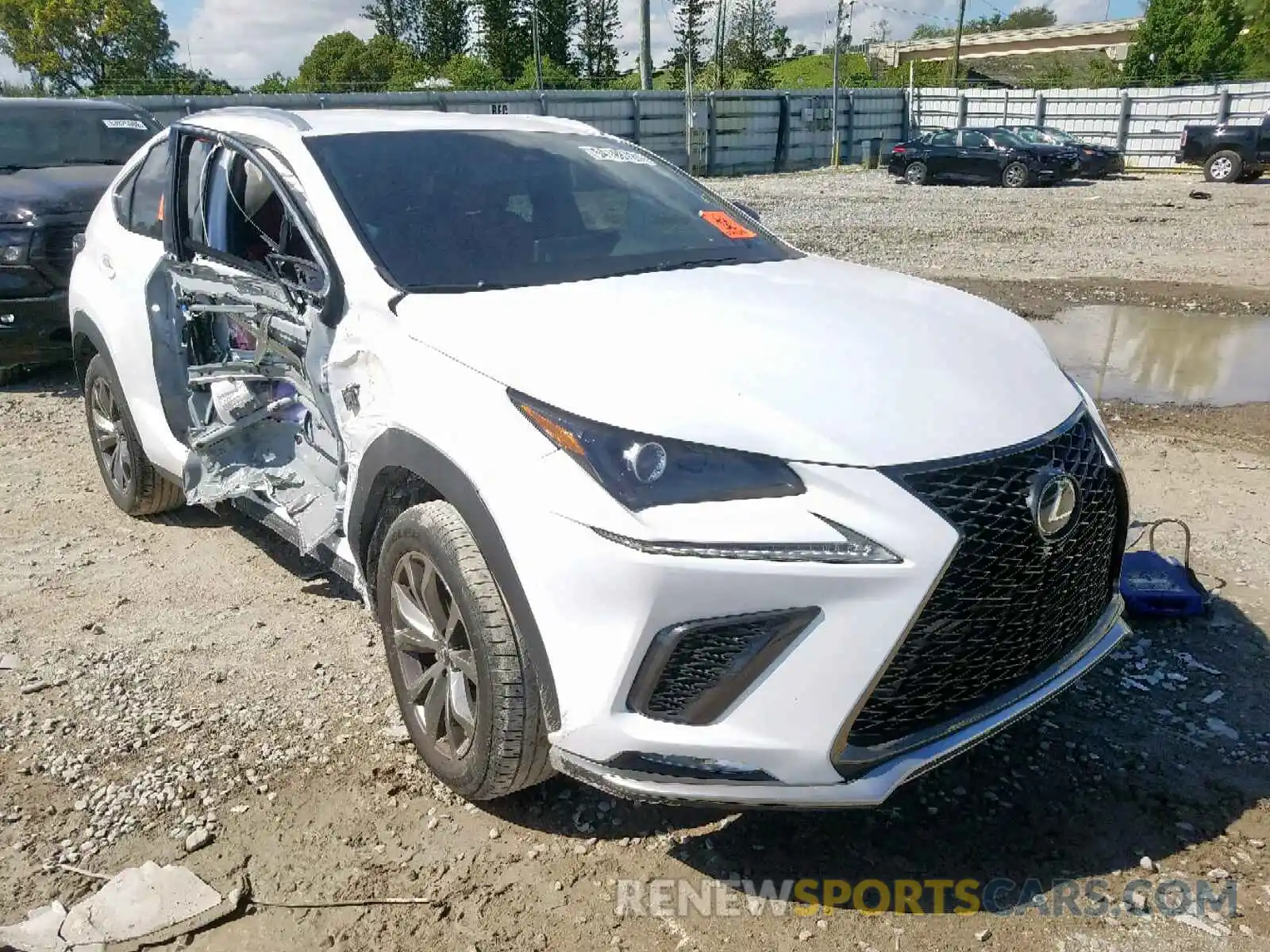 1 Photograph of a damaged car JTJJARBZ2L5003102 LEXUS NX 300 F-S 2020