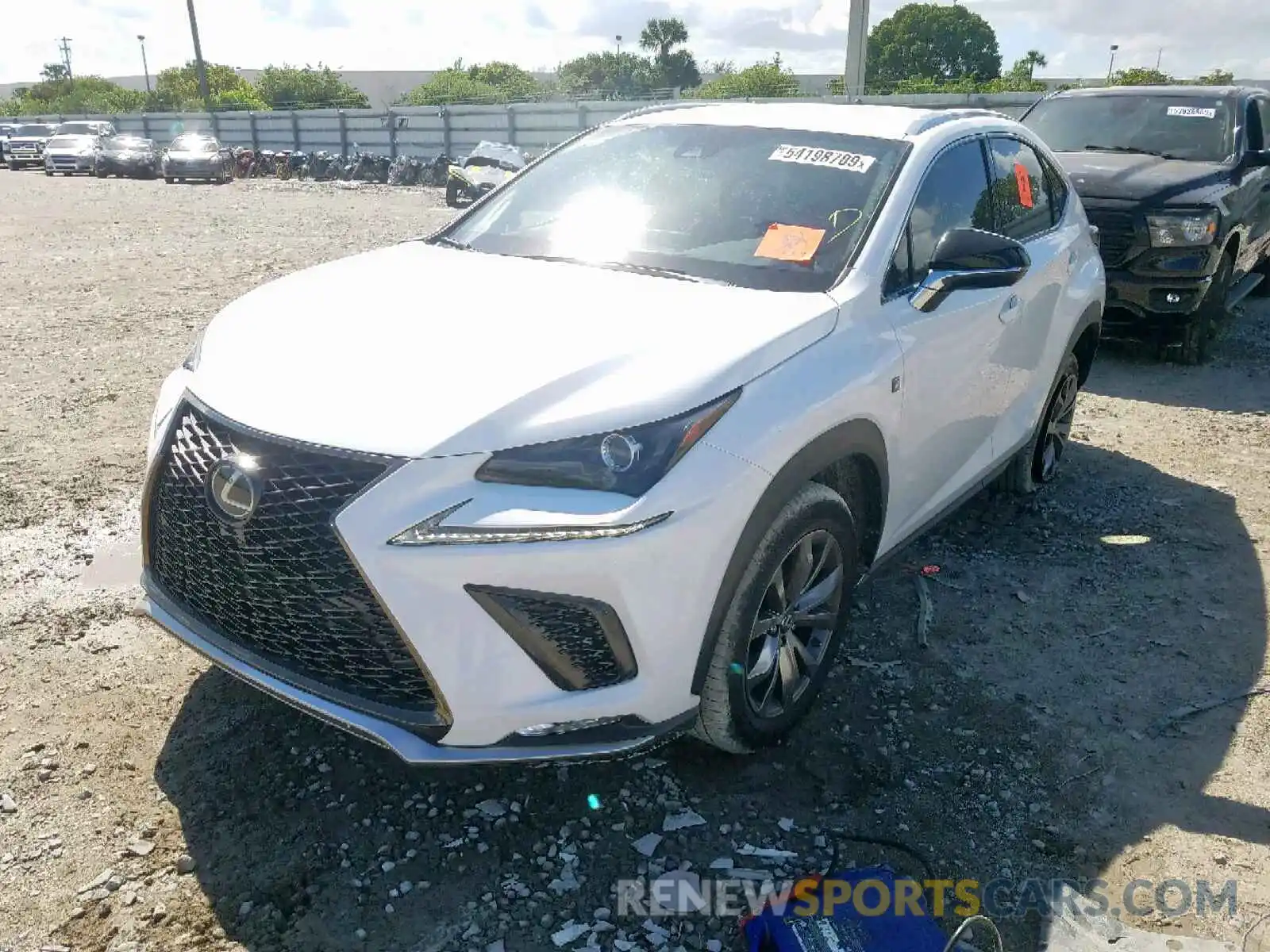 2 Photograph of a damaged car JTJJARBZ2L5003102 LEXUS NX 300 F-S 2020