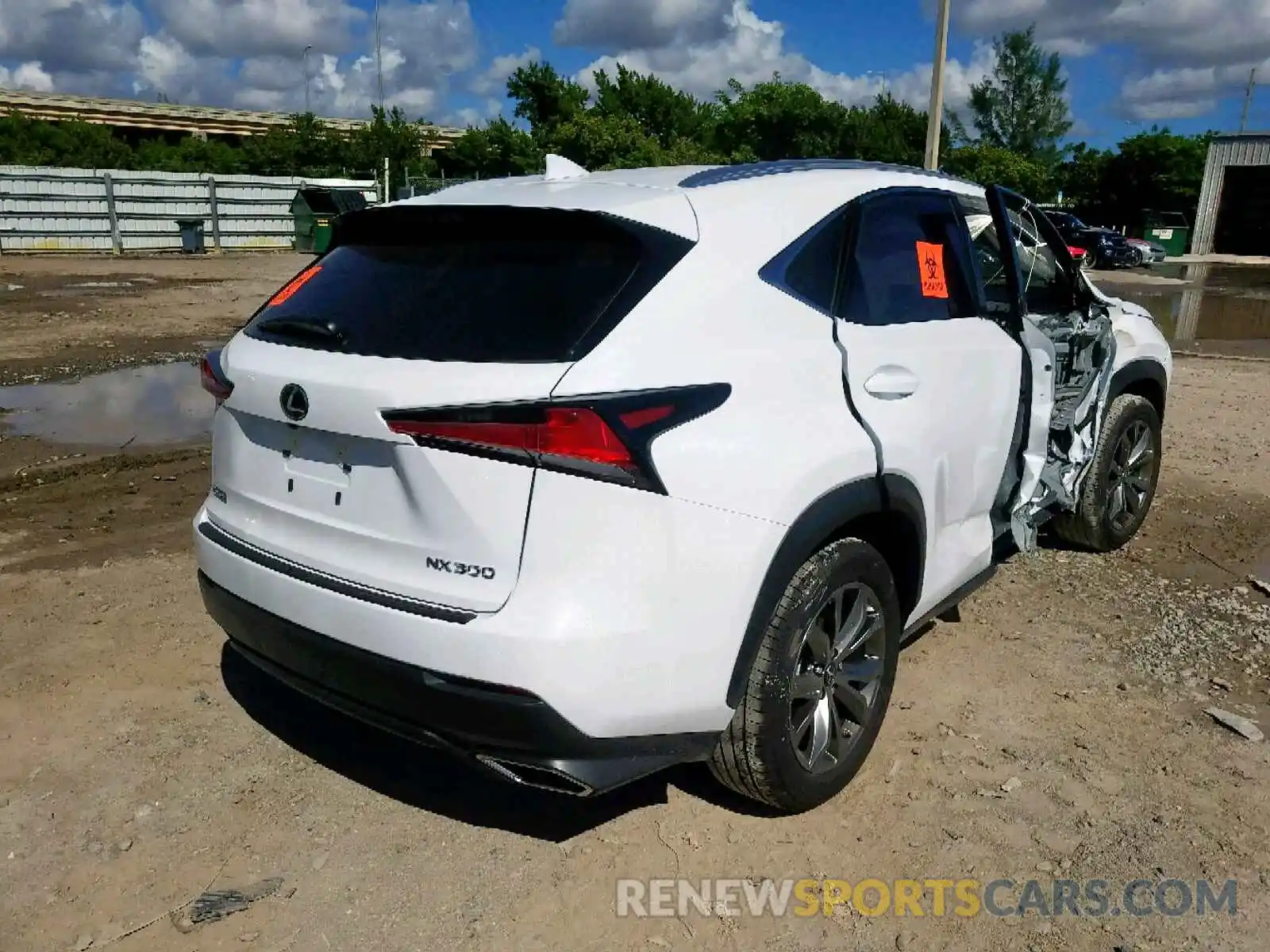 4 Photograph of a damaged car JTJJARBZ2L5003102 LEXUS NX 300 F-S 2020