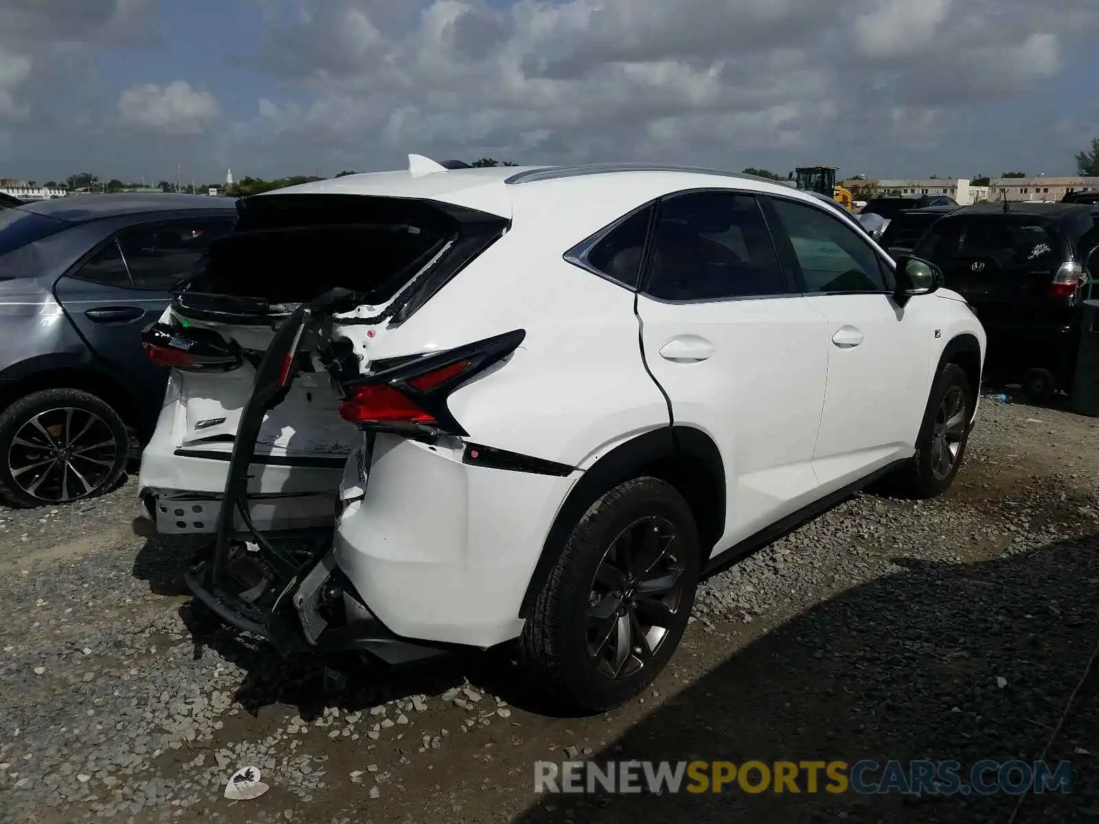 4 Photograph of a damaged car JTJJARBZ8L5011821 LEXUS NX 300 F-S 2020