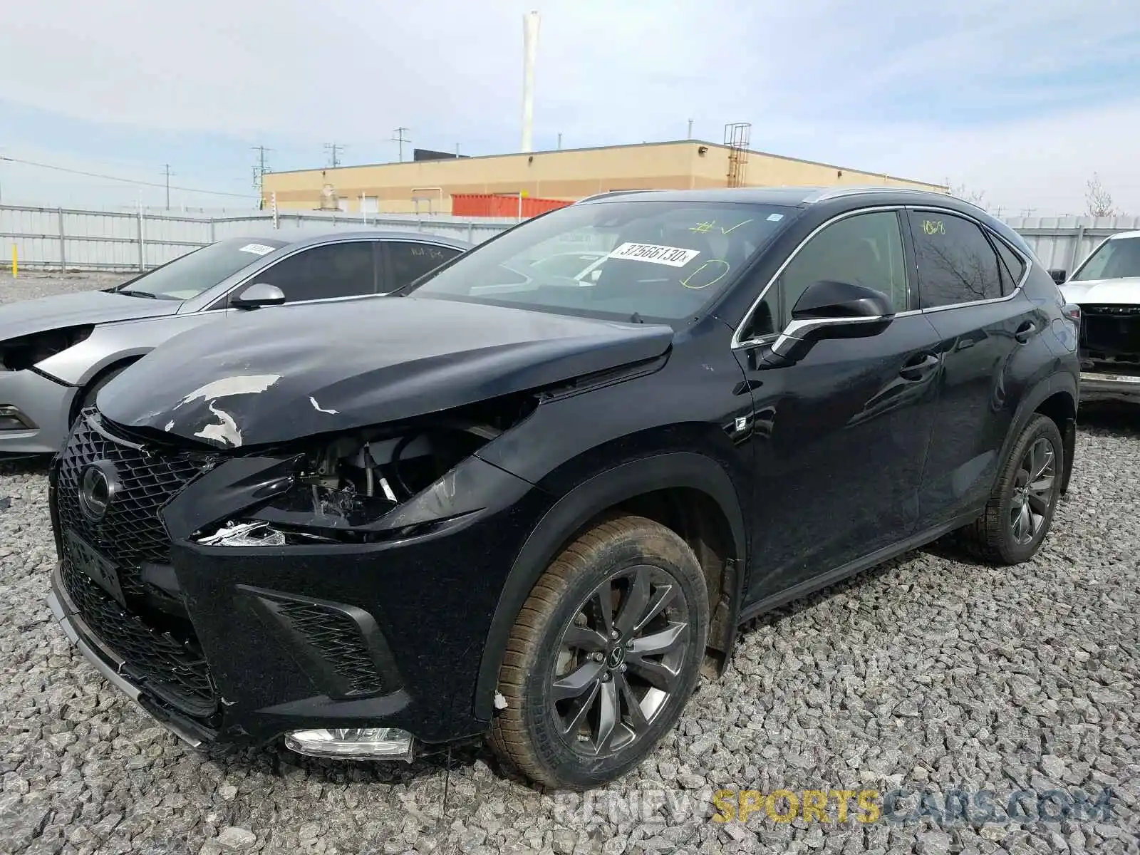 2 Фотография поврежденного автомобиля JTJJARDZ7L5001701 LEXUS NX 300 F-S 2020