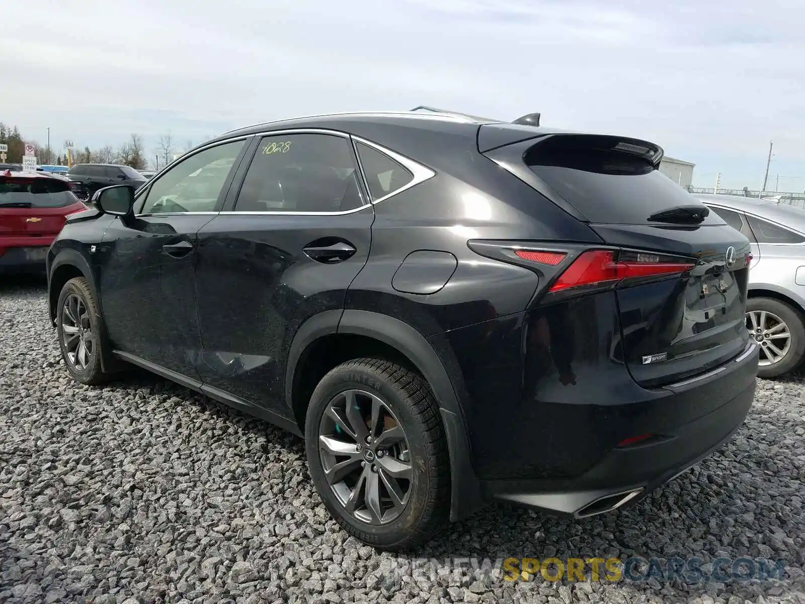 3 Фотография поврежденного автомобиля JTJJARDZ7L5001701 LEXUS NX 300 F-S 2020