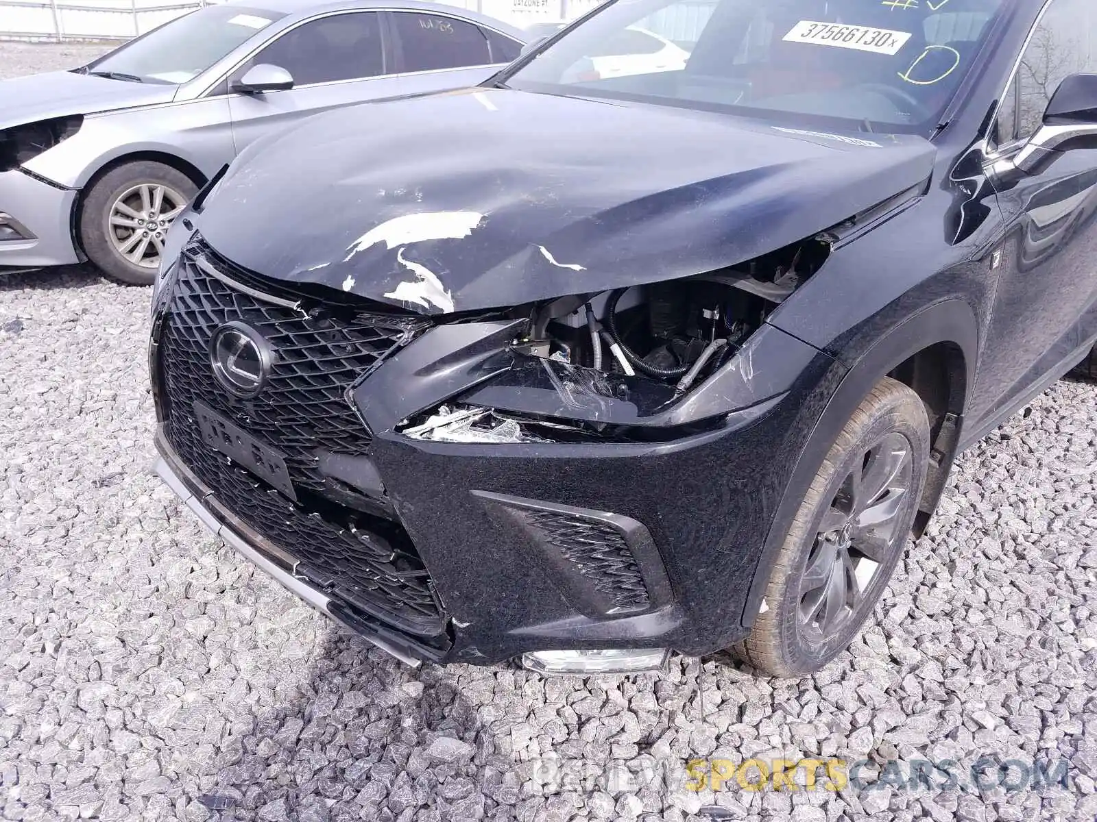 9 Фотография поврежденного автомобиля JTJJARDZ7L5001701 LEXUS NX 300 F-S 2020