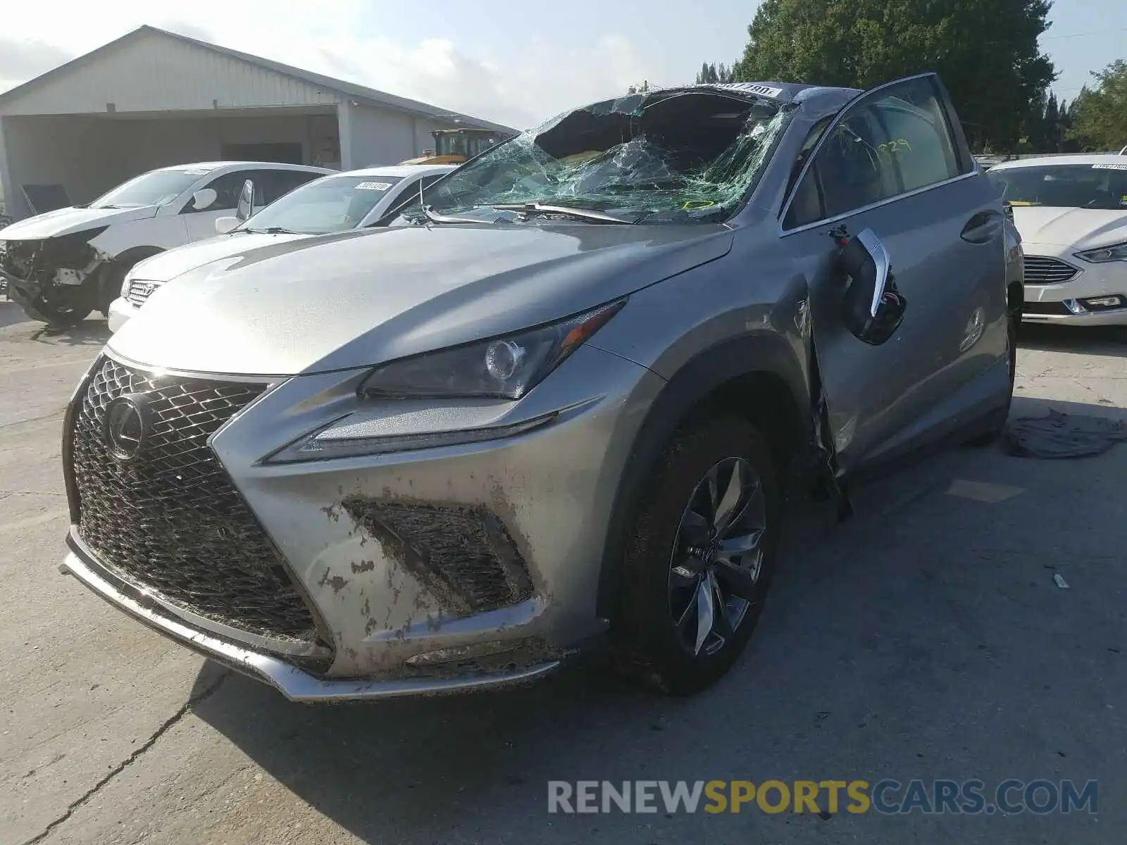 2 Photograph of a damaged car JTJSARBZ0L2161878 LEXUS NX 300 F-S 2020