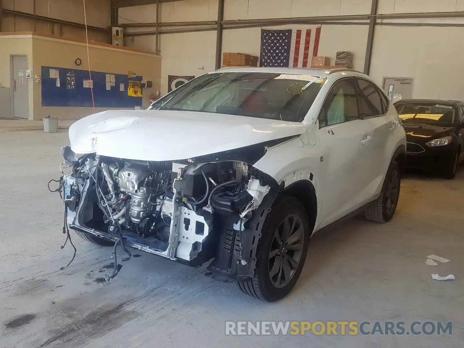 2 Photograph of a damaged car JTJSARBZ2L5013844 LEXUS NX 300 F-S 2020