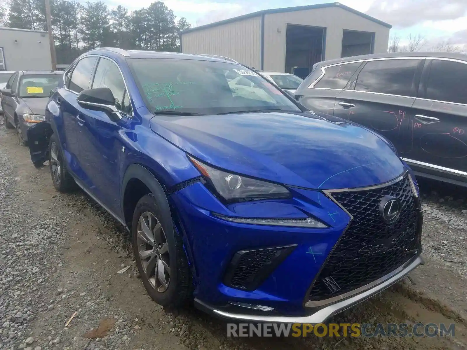 1 Photograph of a damaged car JTJSARBZ4L2165545 LEXUS NX 300 F-S 2020