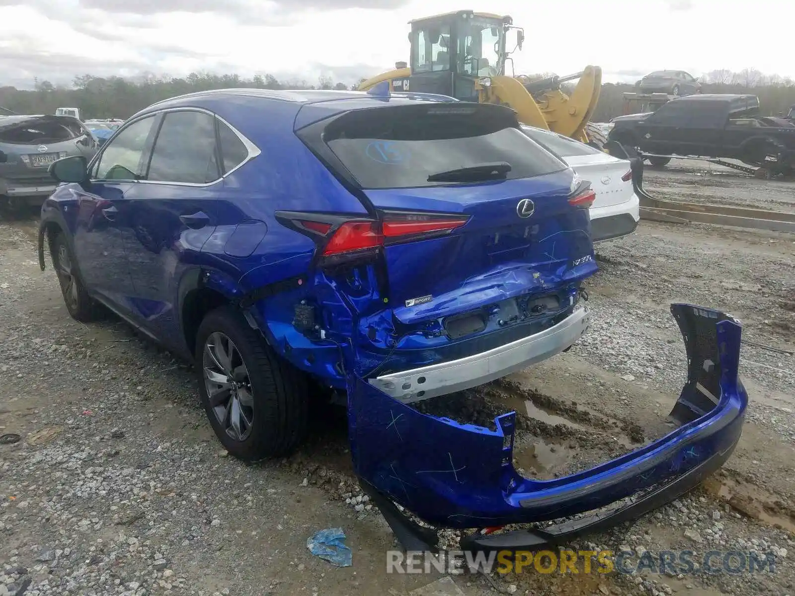 3 Photograph of a damaged car JTJSARBZ4L2165545 LEXUS NX 300 F-S 2020