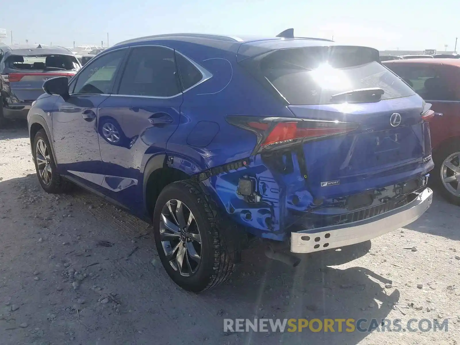 3 Photograph of a damaged car JTJSARBZ7L2167225 LEXUS NX 300 F-S 2020