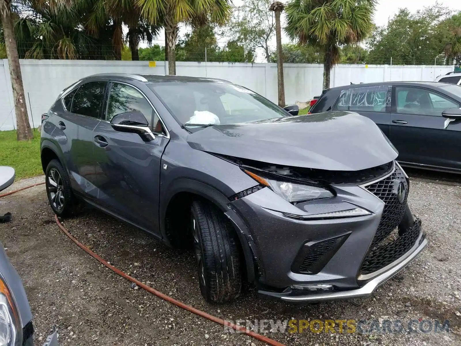 1 Photograph of a damaged car JTJSARBZ7L2170707 LEXUS NX 300 F-S 2020