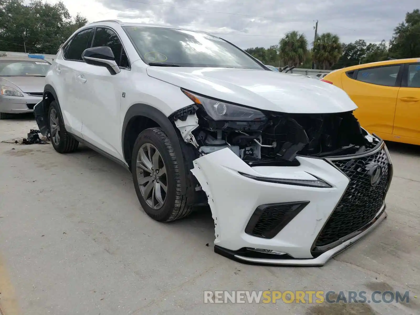 1 Photograph of a damaged car JTJSARBZ8L5008115 LEXUS NX 300 F-S 2020