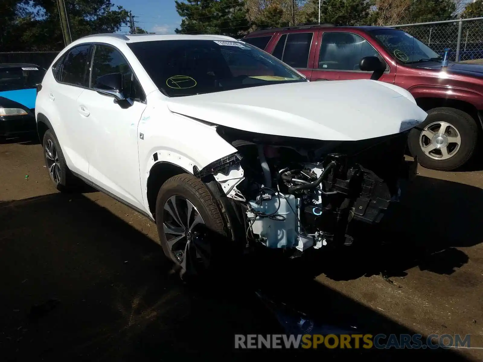 1 Photograph of a damaged car JTJSARDZ3L2220256 LEXUS NX 300 F-S 2020