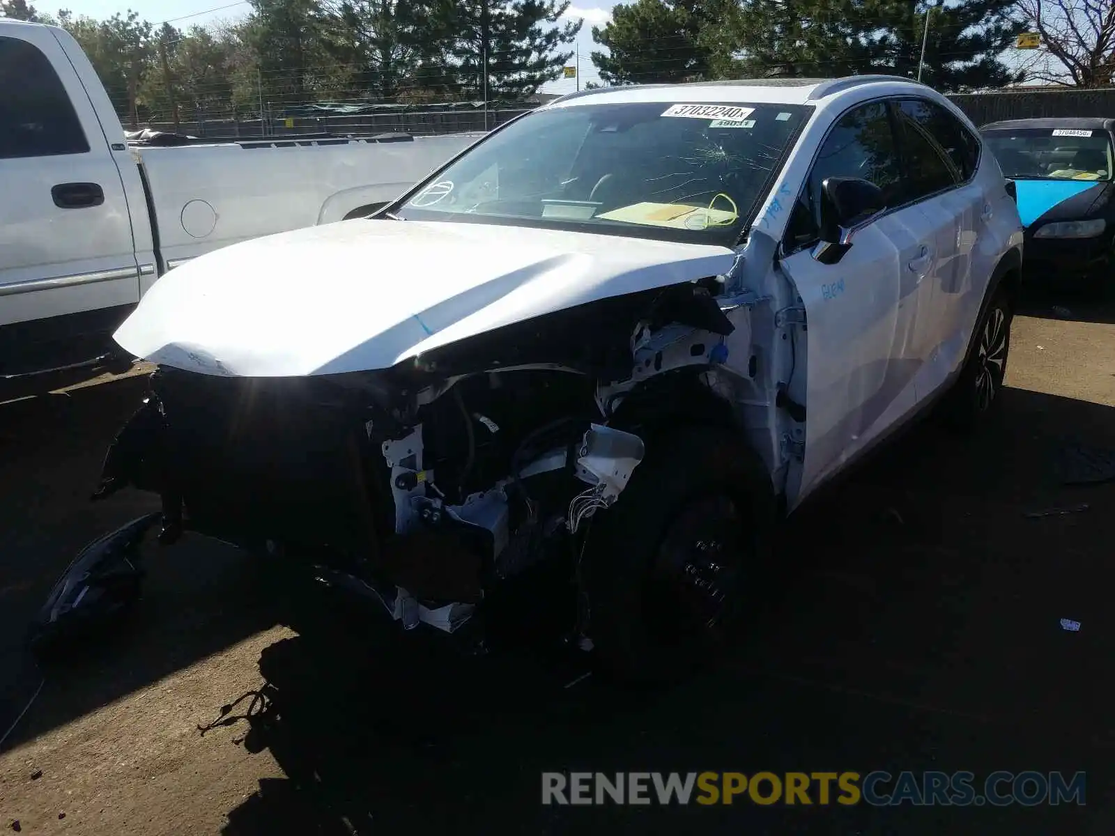 2 Photograph of a damaged car JTJSARDZ3L2220256 LEXUS NX 300 F-S 2020