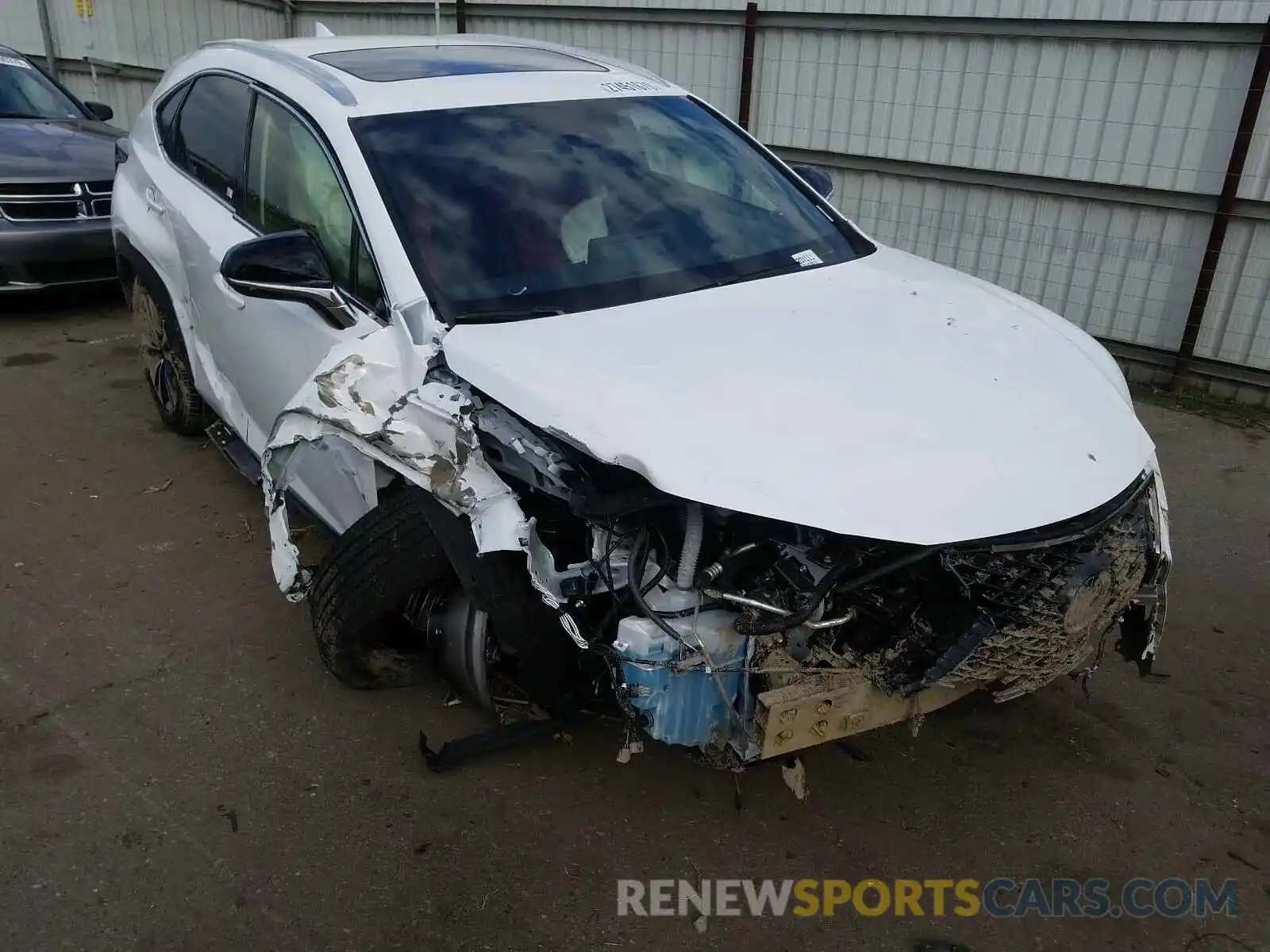 1 Фотография поврежденного автомобиля JTJSARDZ4L5007573 LEXUS NX 300 F-S 2020