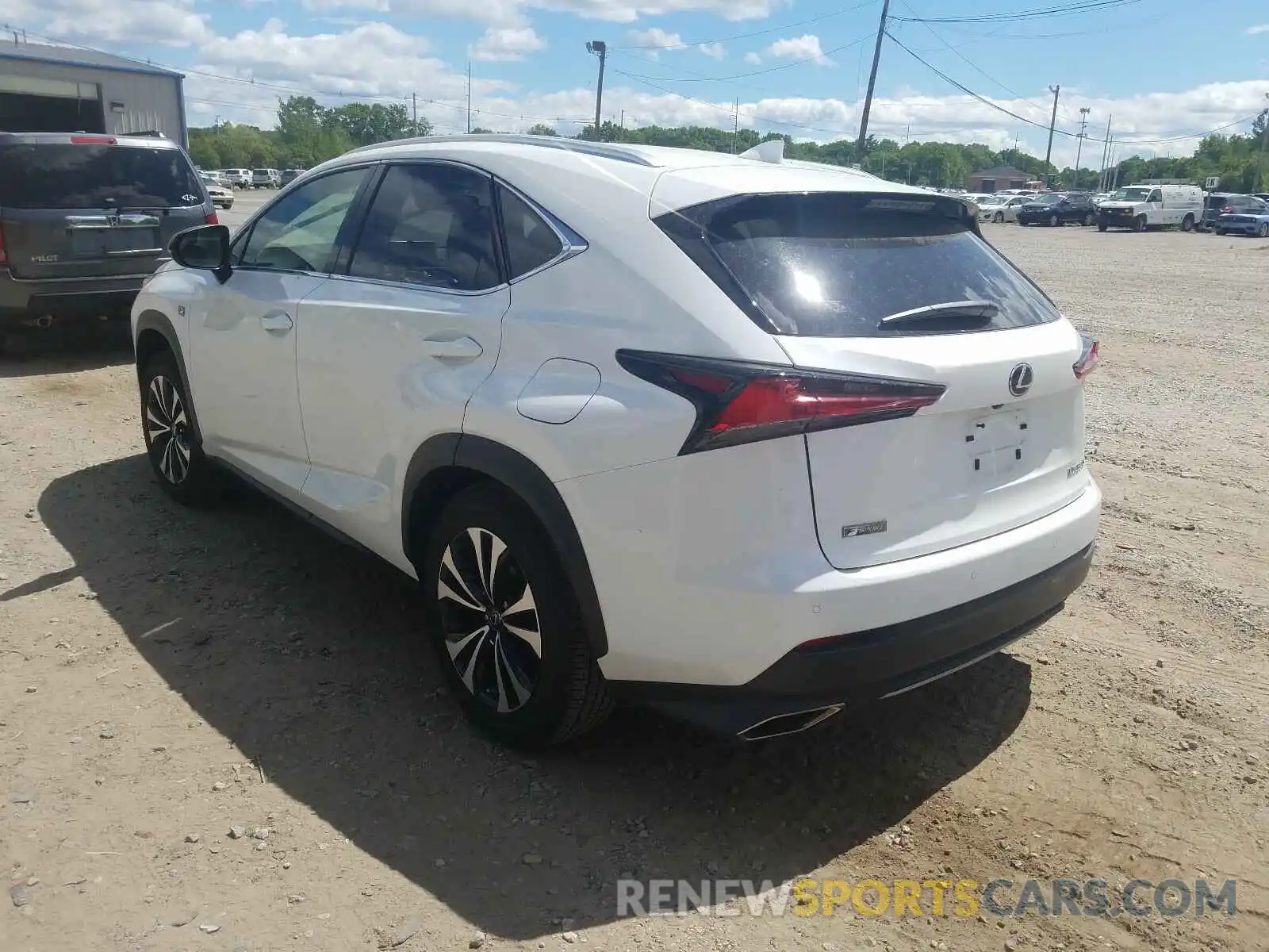 3 Photograph of a damaged car JTJSARDZ5L5005136 LEXUS NX 300 F-S 2020