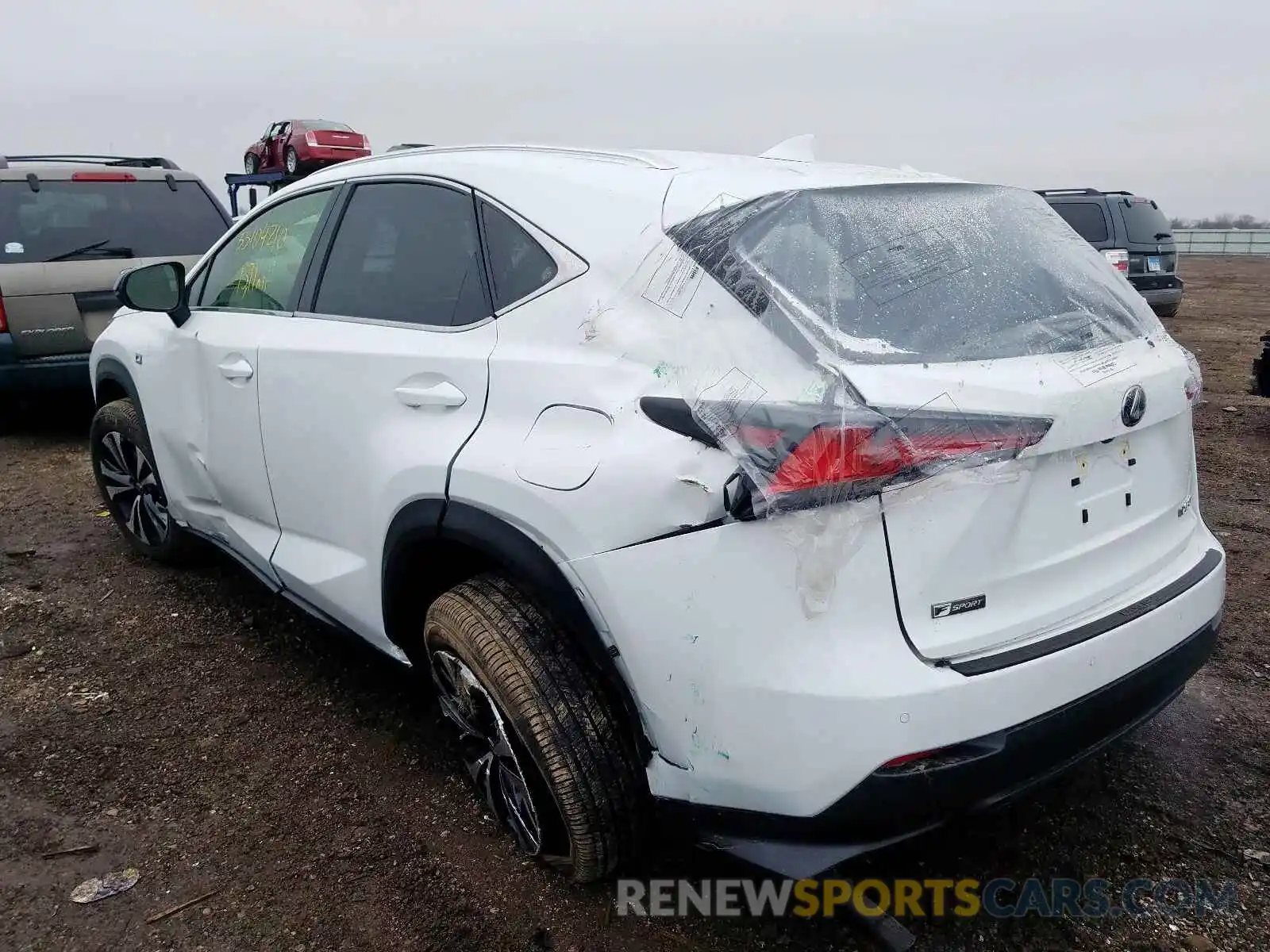 3 Photograph of a damaged car JTJSARDZ6L5009650 LEXUS NX 300 F-S 2020