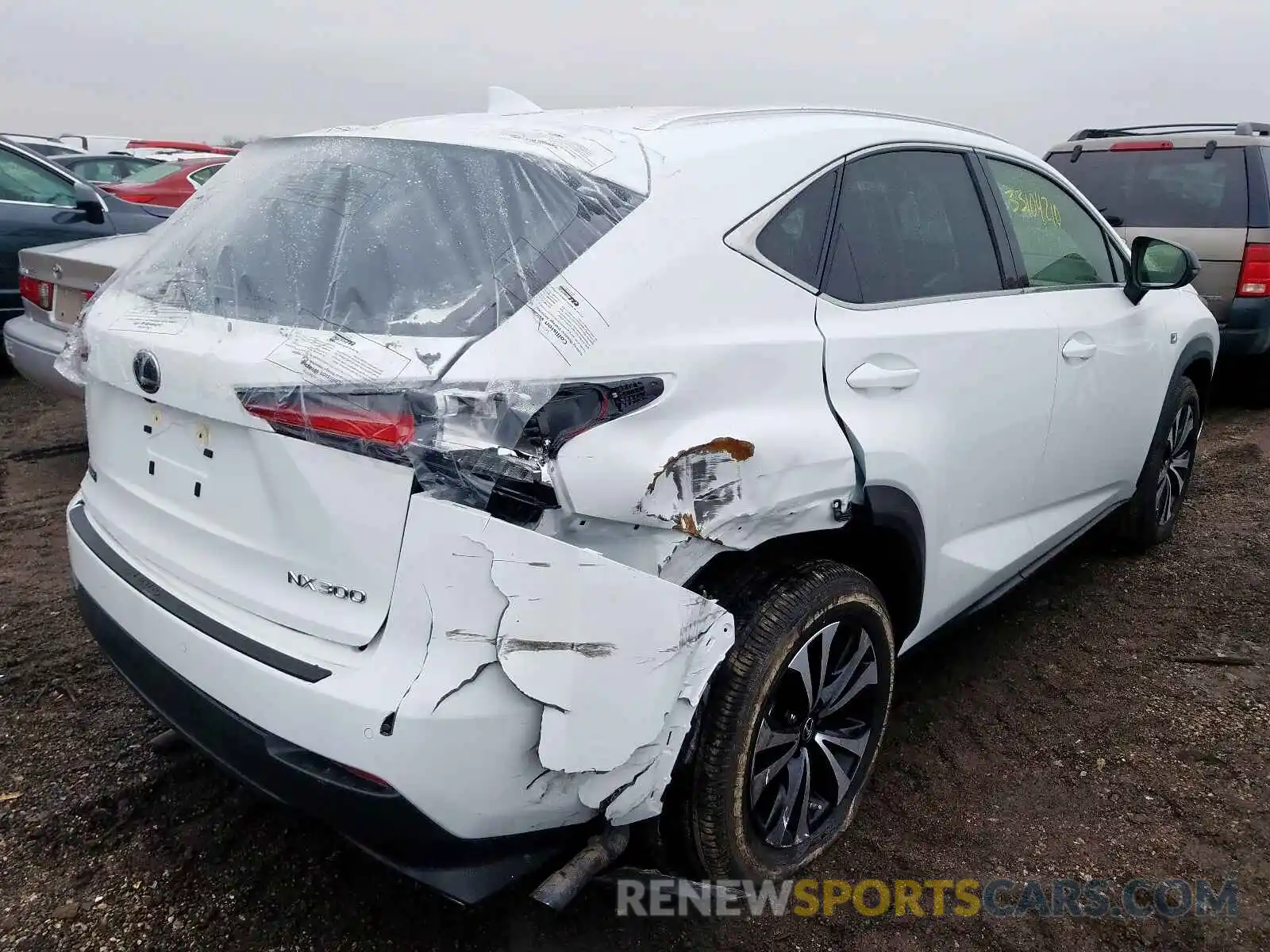 4 Photograph of a damaged car JTJSARDZ6L5009650 LEXUS NX 300 F-S 2020