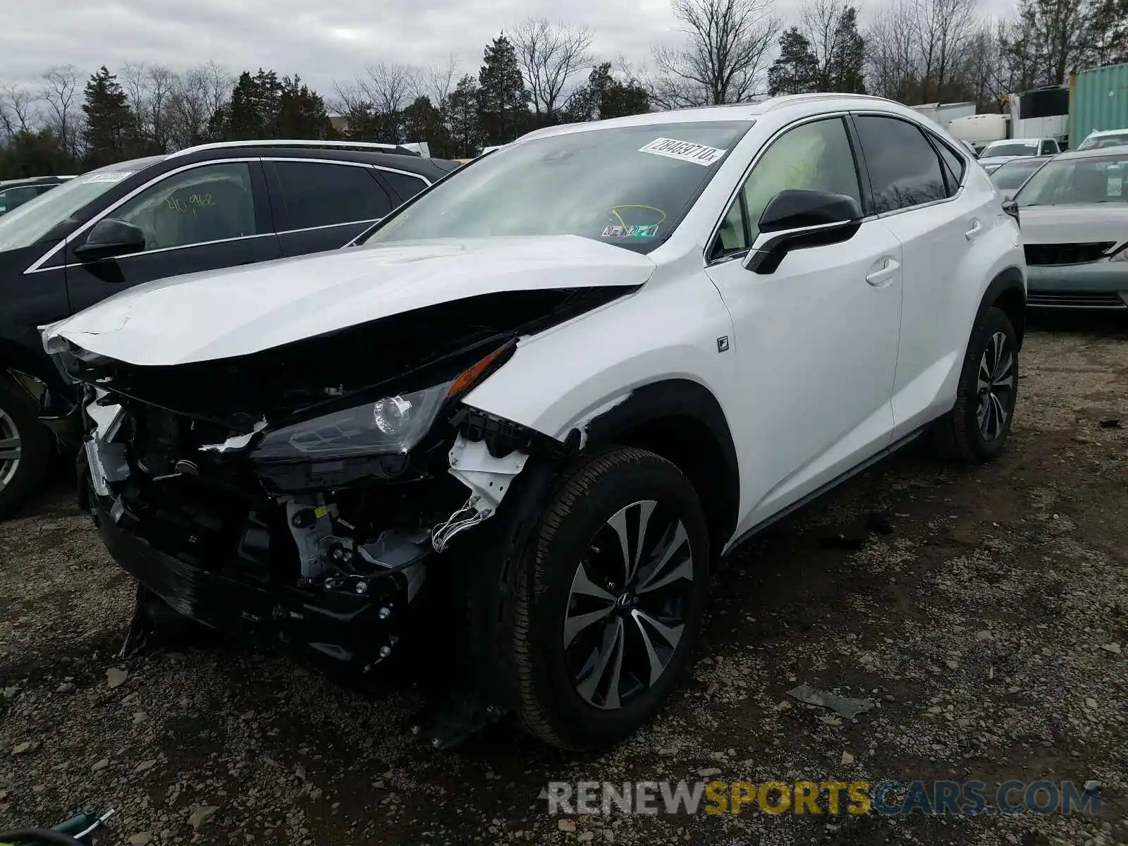 2 Photograph of a damaged car JTJSARDZ9L5008380 LEXUS NX 300 F-S 2020