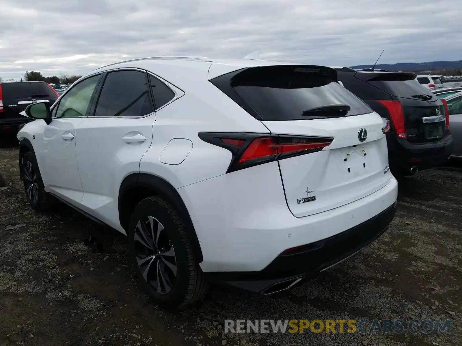 3 Photograph of a damaged car JTJSARDZ9L5008380 LEXUS NX 300 F-S 2020