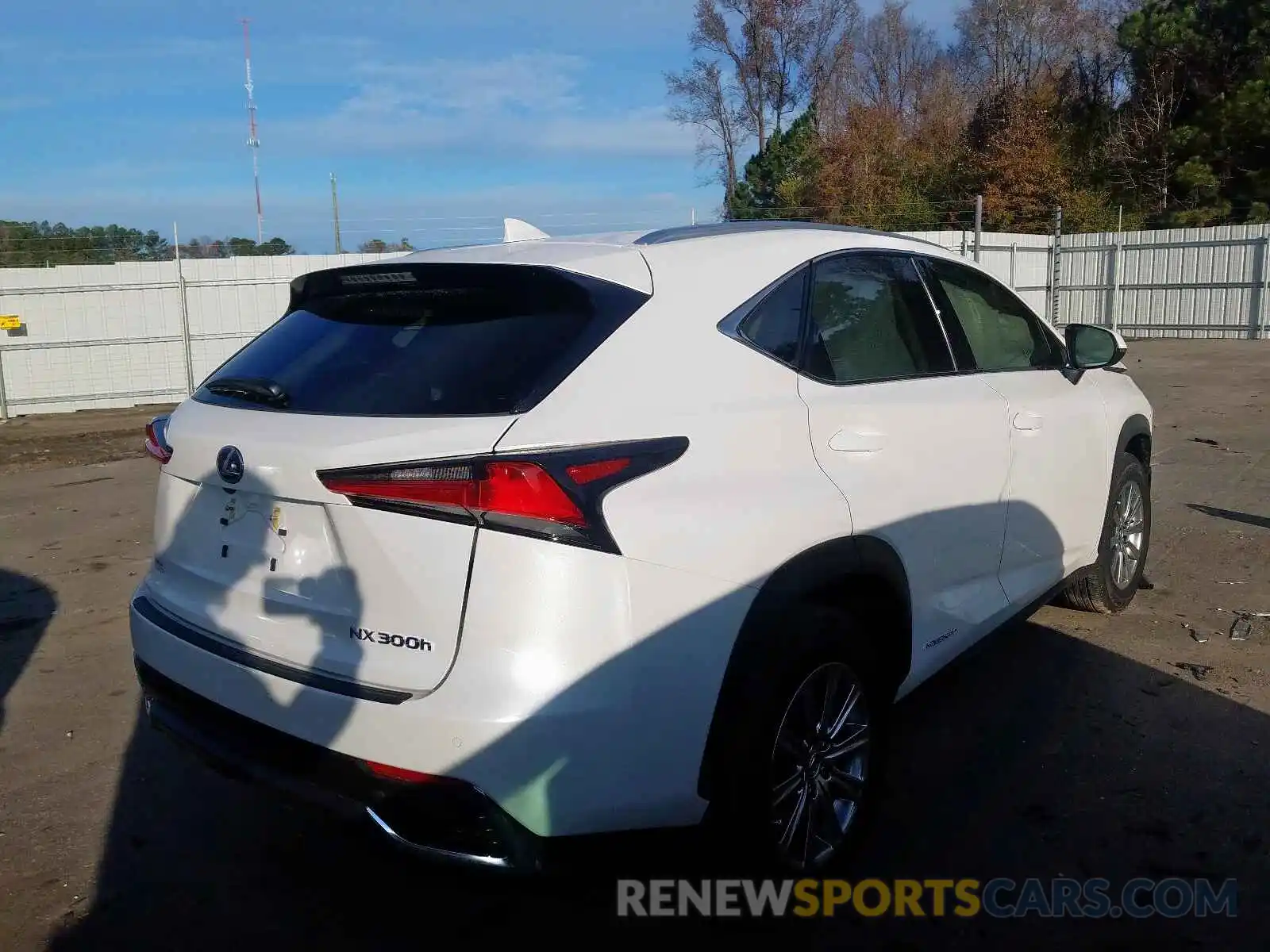 4 Photograph of a damaged car JTJBJRBZ0K2108564 LEXUS NX 300H 2019