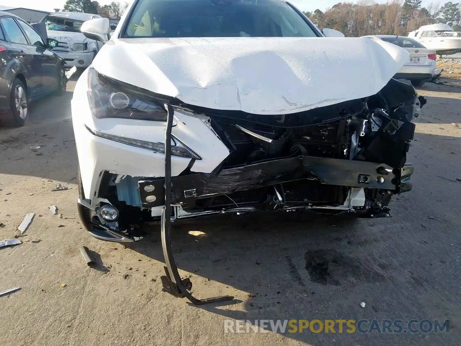 9 Фотография поврежденного автомобиля JTJBJRBZ0K2108564 LEXUS NX 300H 2019