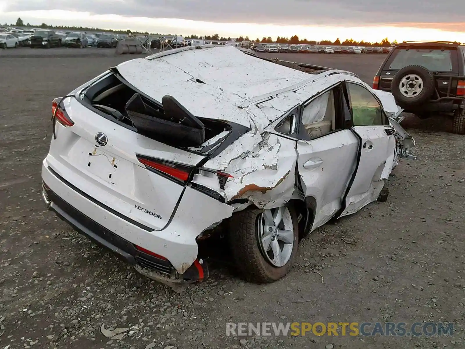 4 Photograph of a damaged car JTJBJRBZ4K2097214 LEXUS NX 300H 2019