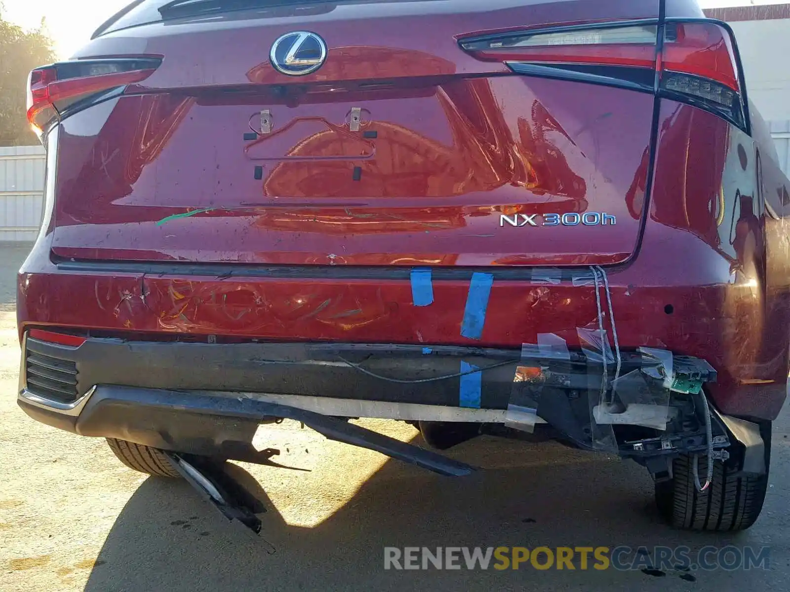 9 Photograph of a damaged car JTJBJRBZ5K2098128 LEXUS NX 300H 2019