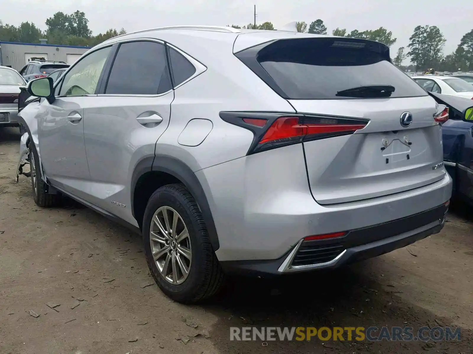 3 Photograph of a damaged car JTJBJRBZ6K2116636 LEXUS NX 300H 2019