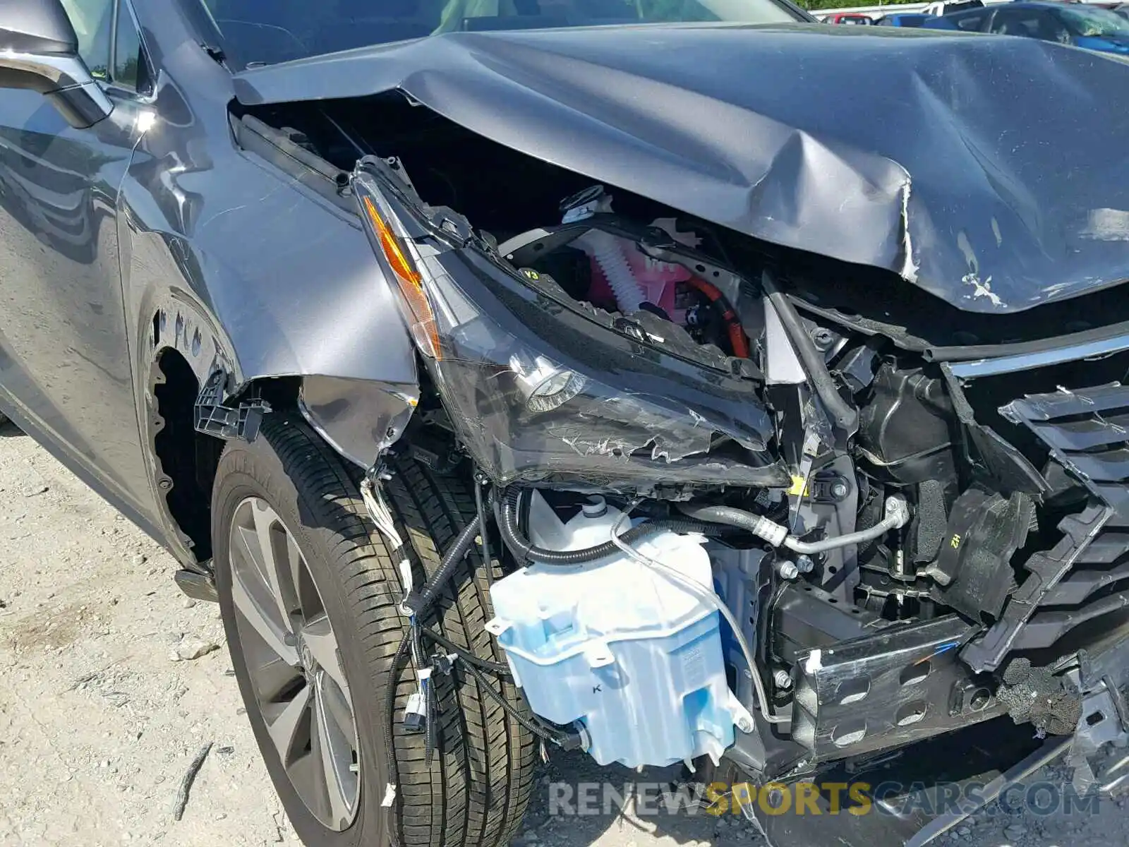 9 Photograph of a damaged car JTJBJRBZ6K2118726 LEXUS NX 300H 2019