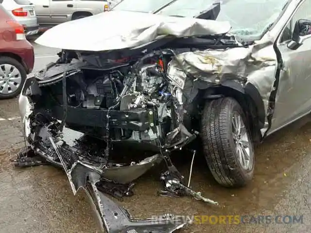 9 Photograph of a damaged car JTJBJRBZ7K2098938 LEXUS NX 300H 2019